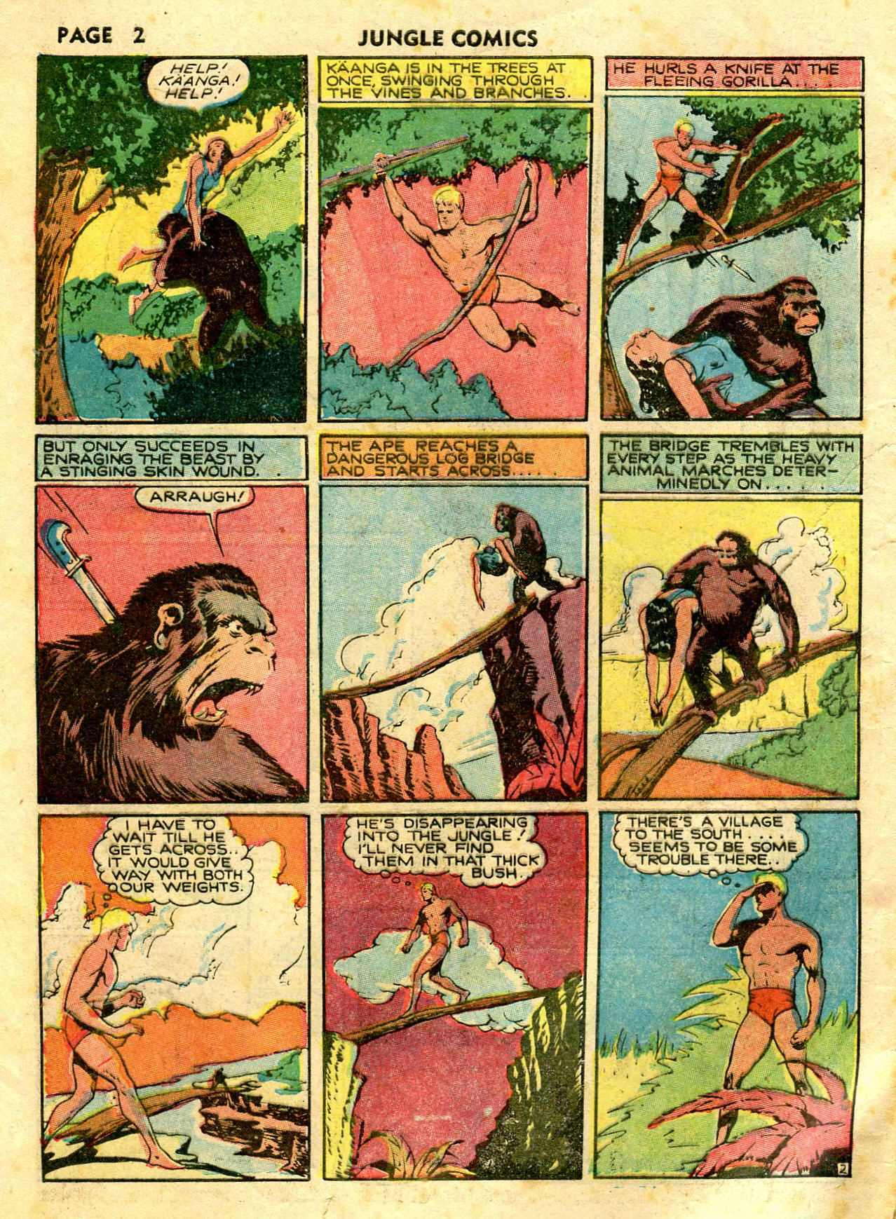Read online Jungle Comics comic -  Issue #14 - 4