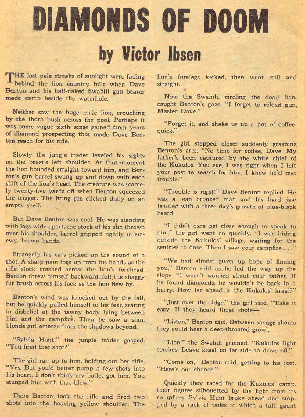 Read online Jungle Comics comic -  Issue #108 - 32