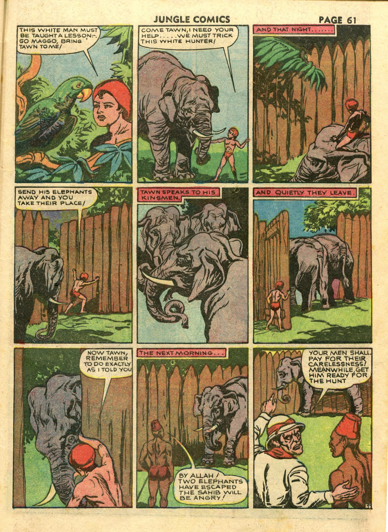 Read online Jungle Comics comic -  Issue #14 - 63