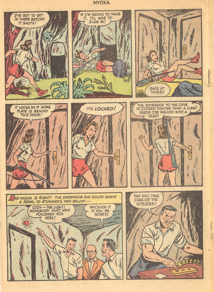 Read online Nyoka the Jungle Girl (1945) comic -  Issue #32 - 18