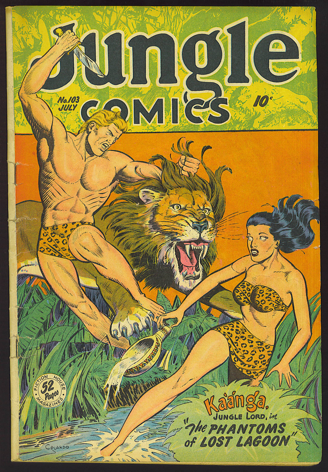 Read online Jungle Comics comic -  Issue #103 - 1