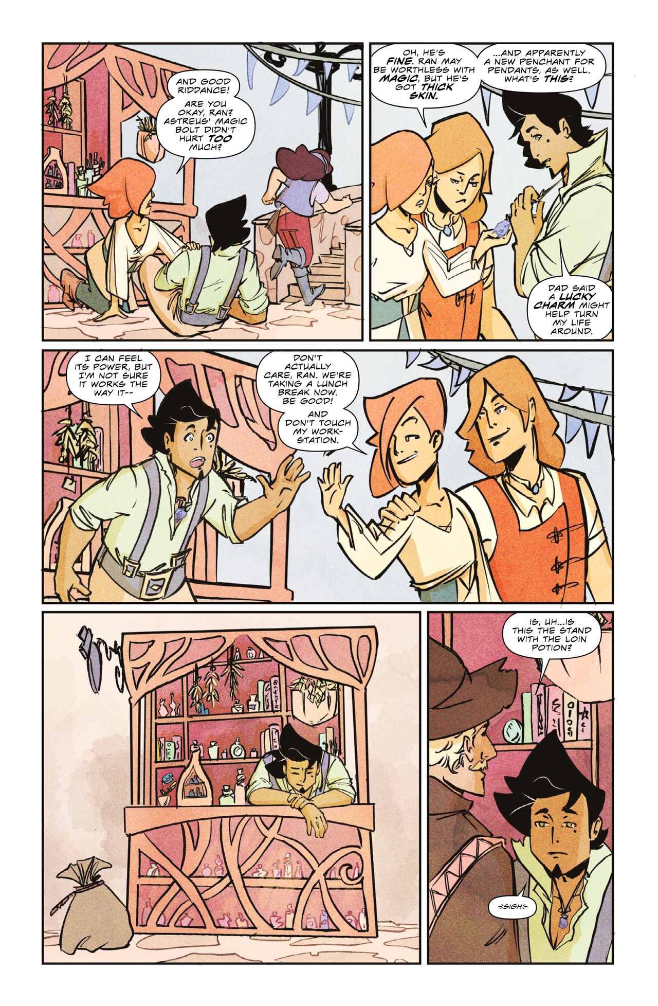 Read online Potions Inc. comic -  Issue #1 - 13