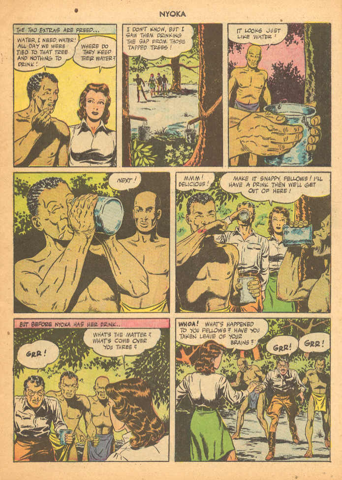 Read online Nyoka the Jungle Girl (1945) comic -  Issue #5 - 9