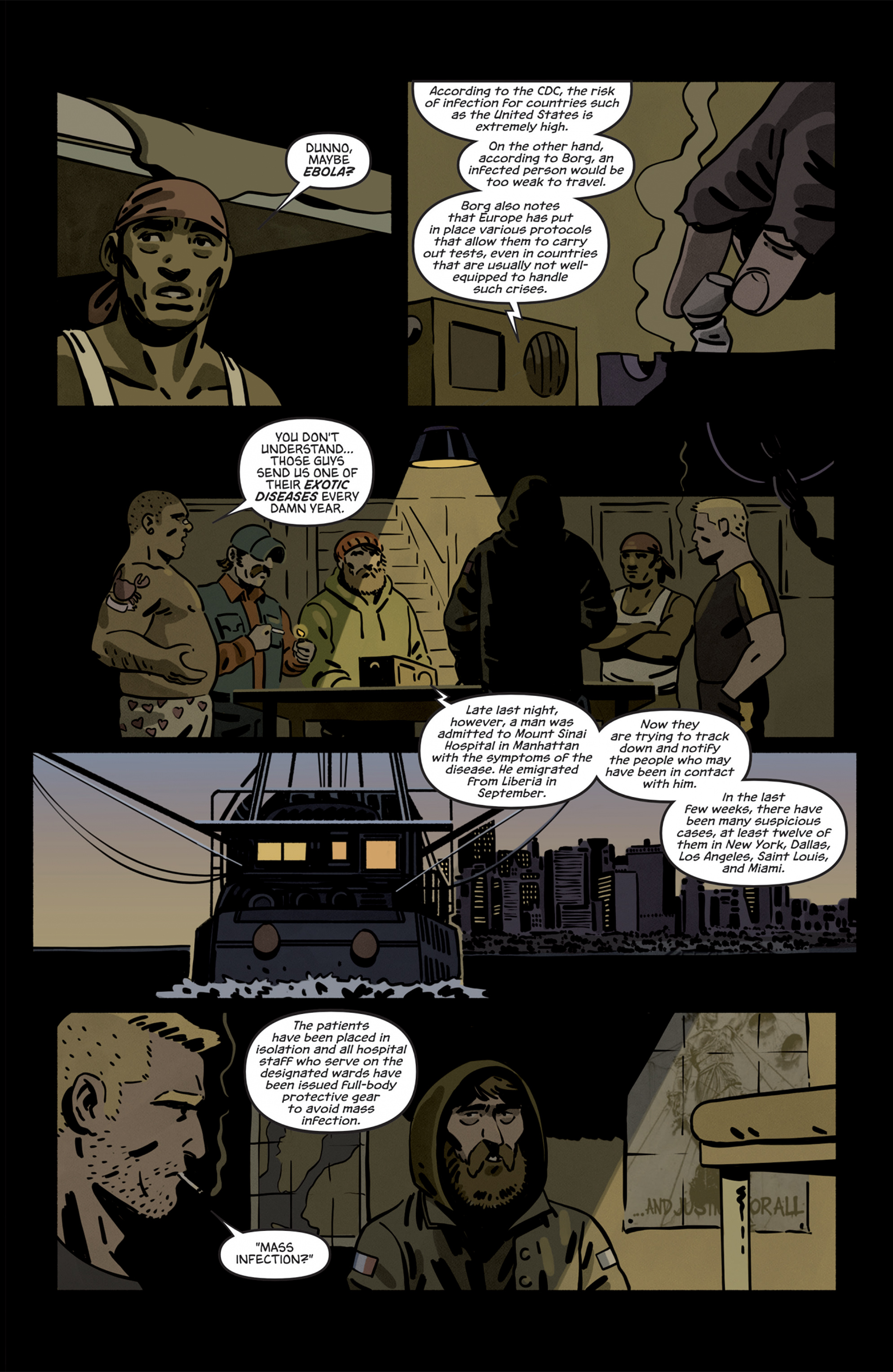 Read online Locust comic -  Issue #1 - 15