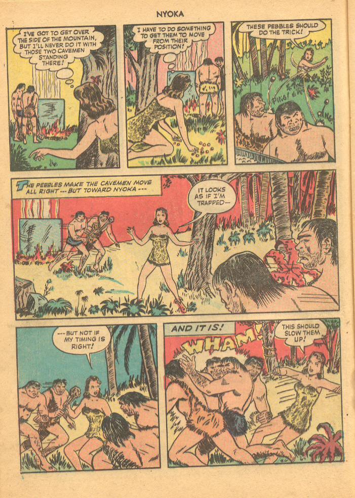 Read online Nyoka the Jungle Girl (1945) comic -  Issue #29 - 16