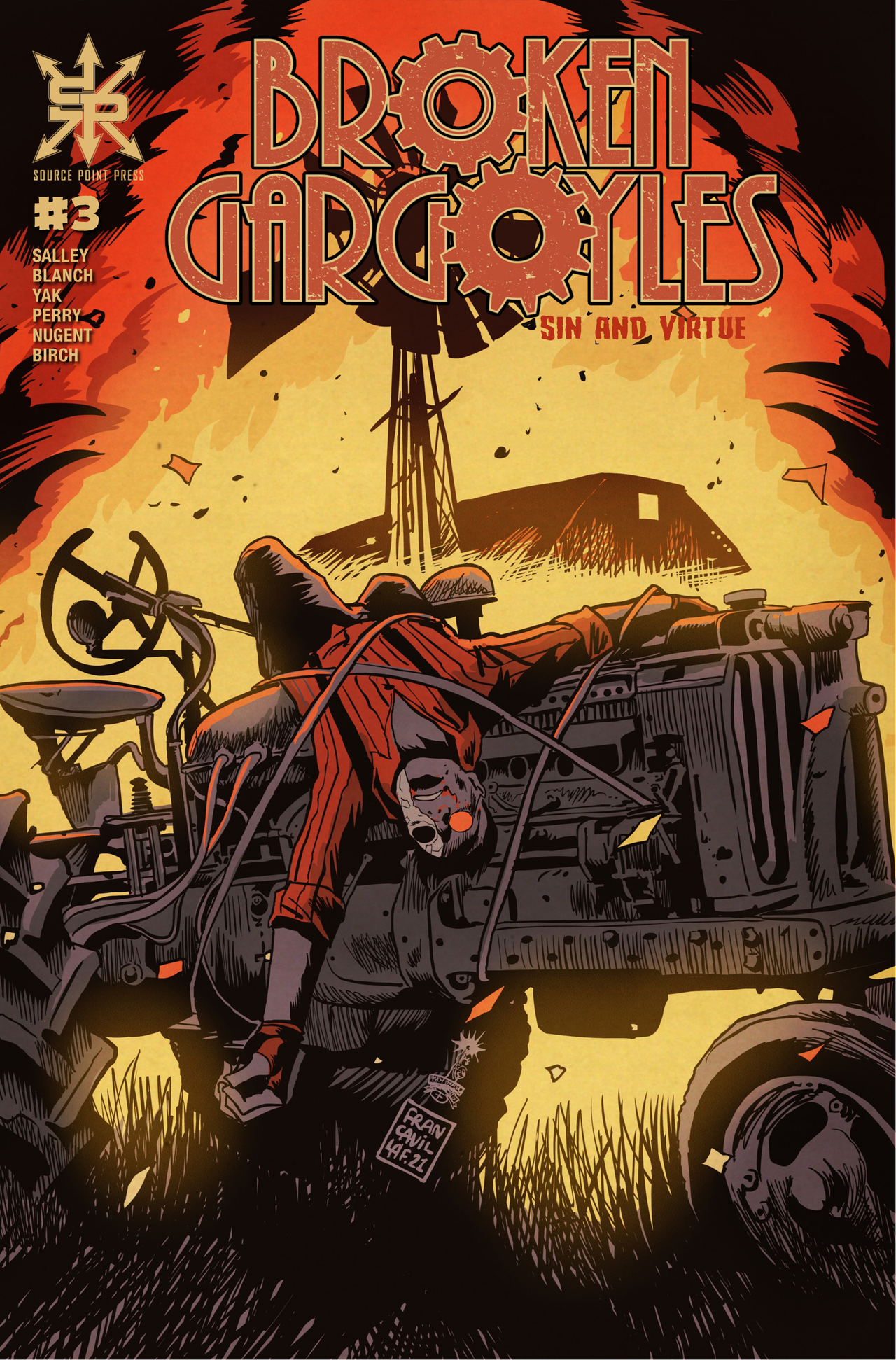 Read online Broken Gargoyles: Sin and Virtue comic -  Issue #3 - 1