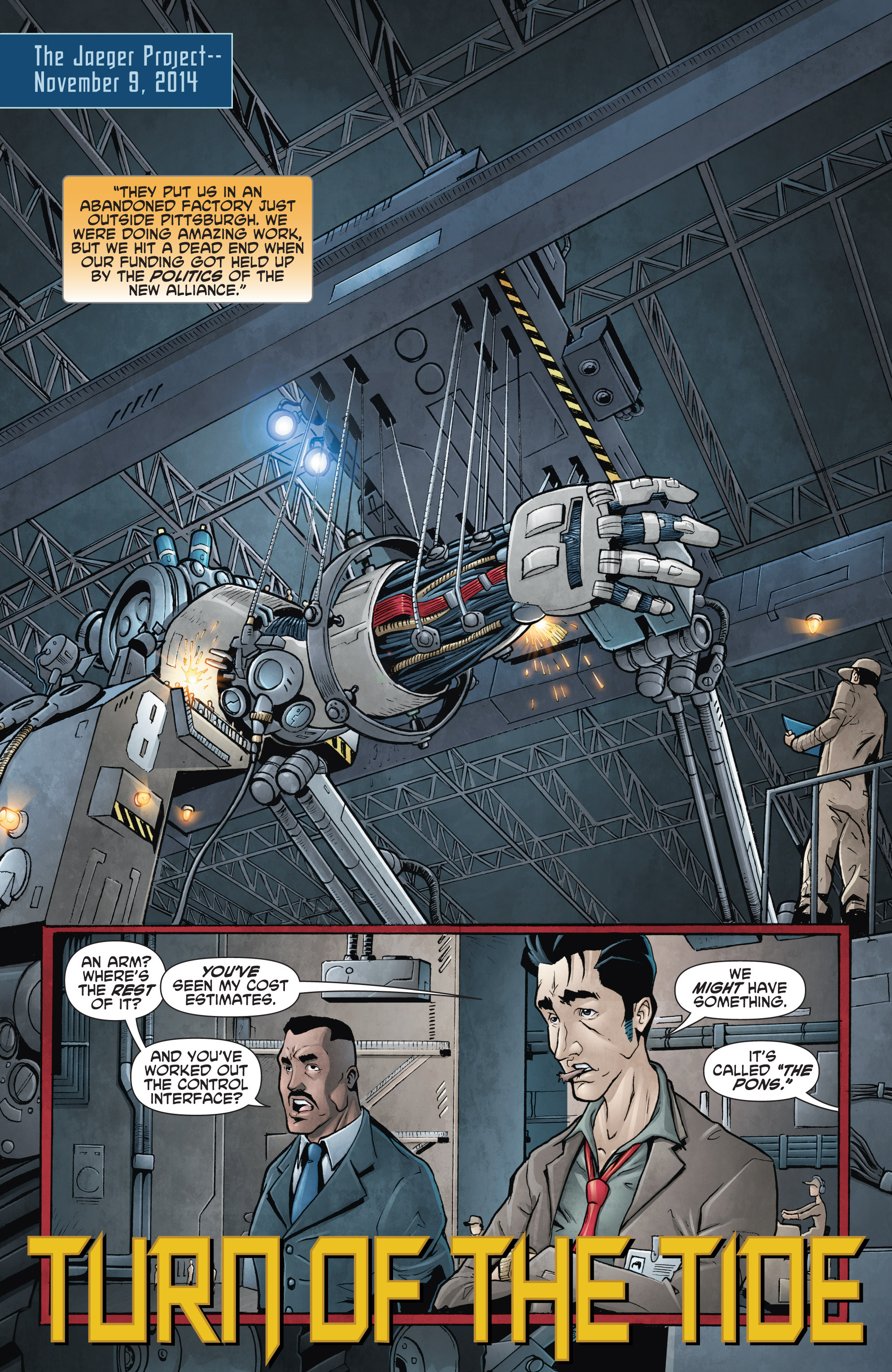 Read online Pacific Rim: Tales From Year Zero comic -  Issue # TPB - 43