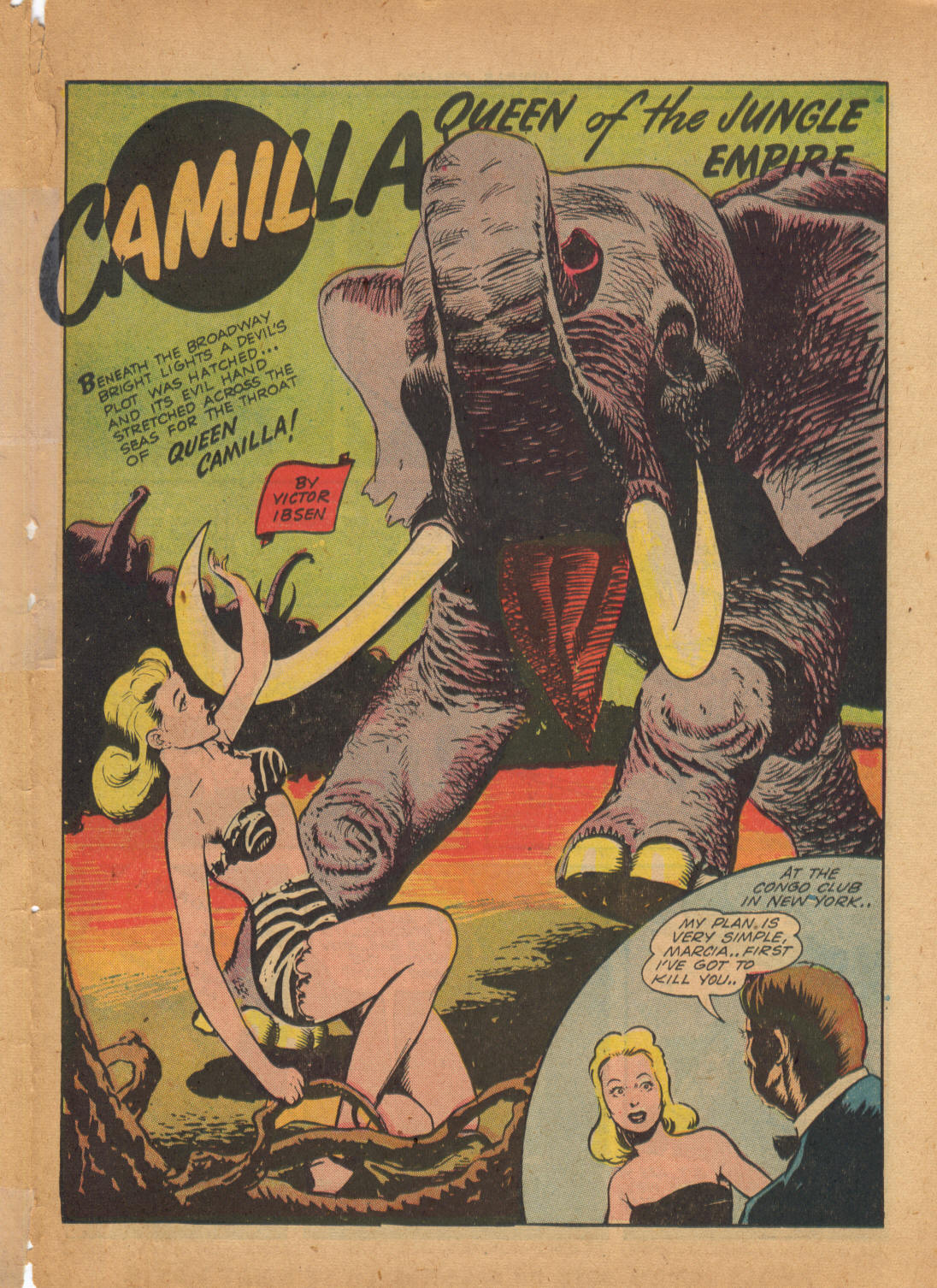 Read online Jungle Comics comic -  Issue #44 - 49