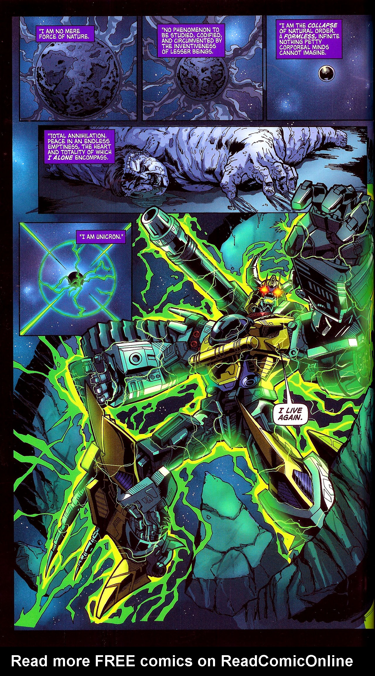 Read online Transformers: Cybertron: Balancing Act comic -  Issue # TPB - 59