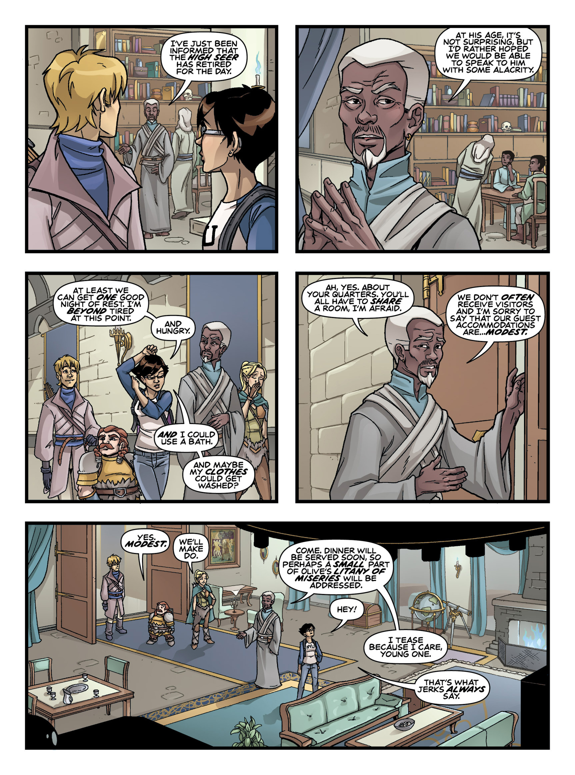 Read online Wander: Olive Hopkins and the Ninth Kingdom comic -  Issue #4 - 5