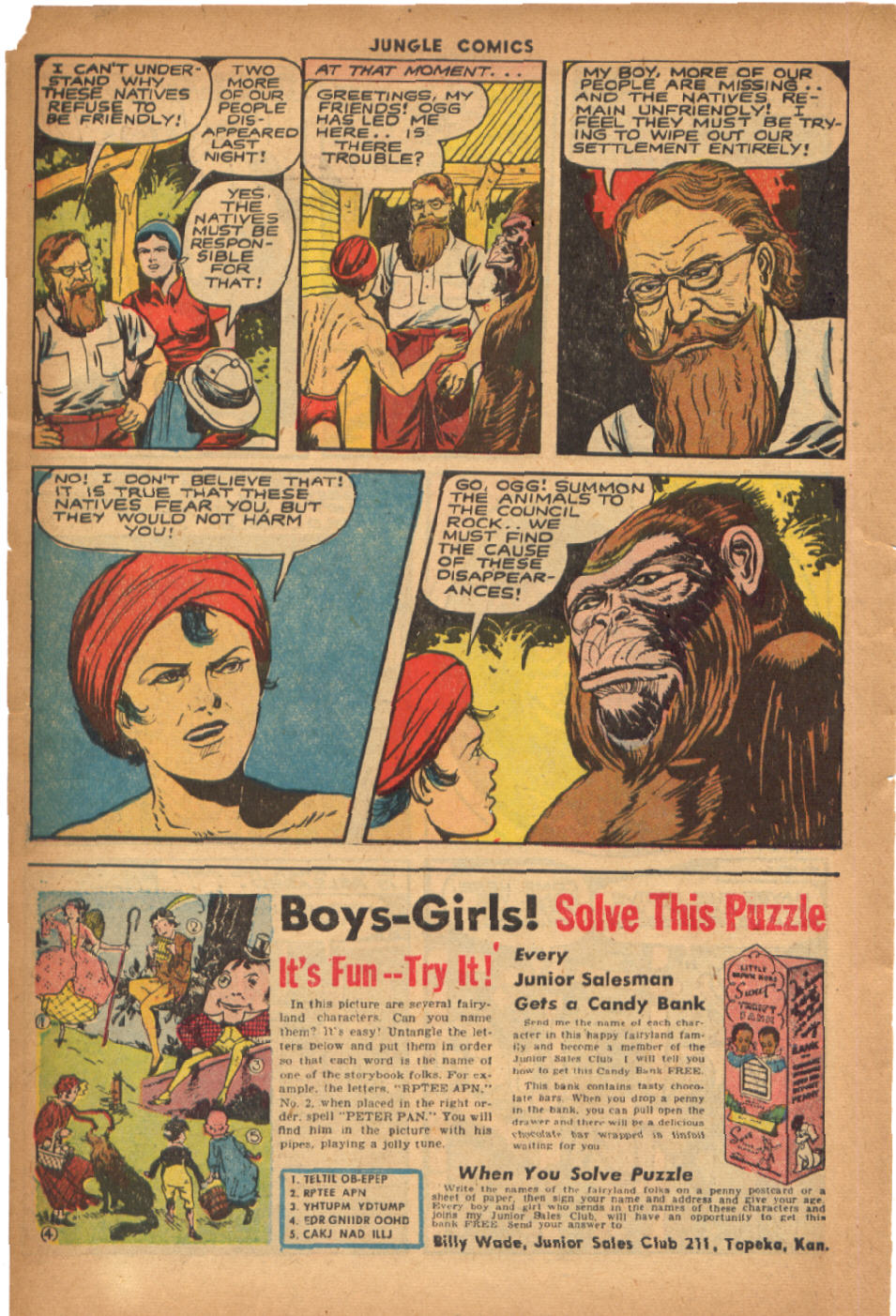 Read online Jungle Comics comic -  Issue #53 - 30