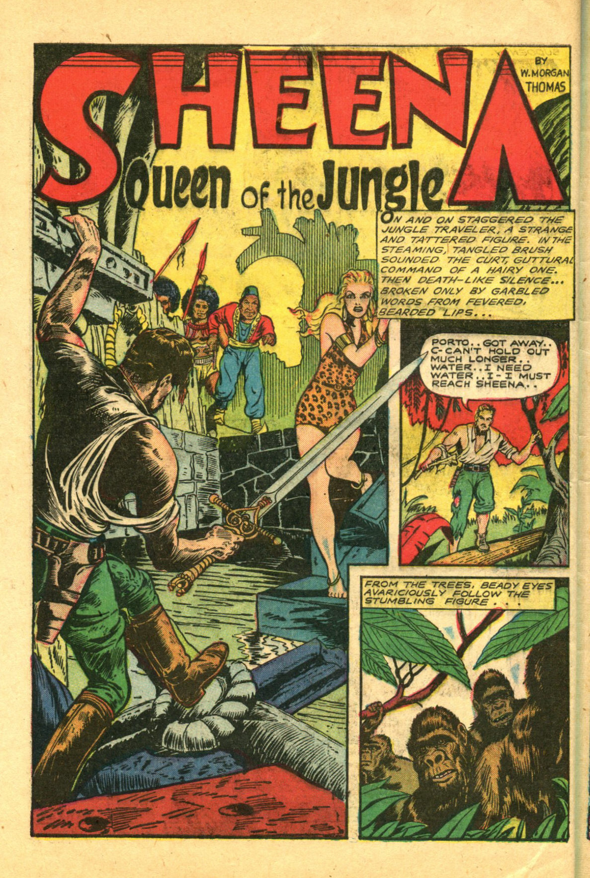 Read online Sheena, Queen of the Jungle (1942) comic -  Issue #6 - 40