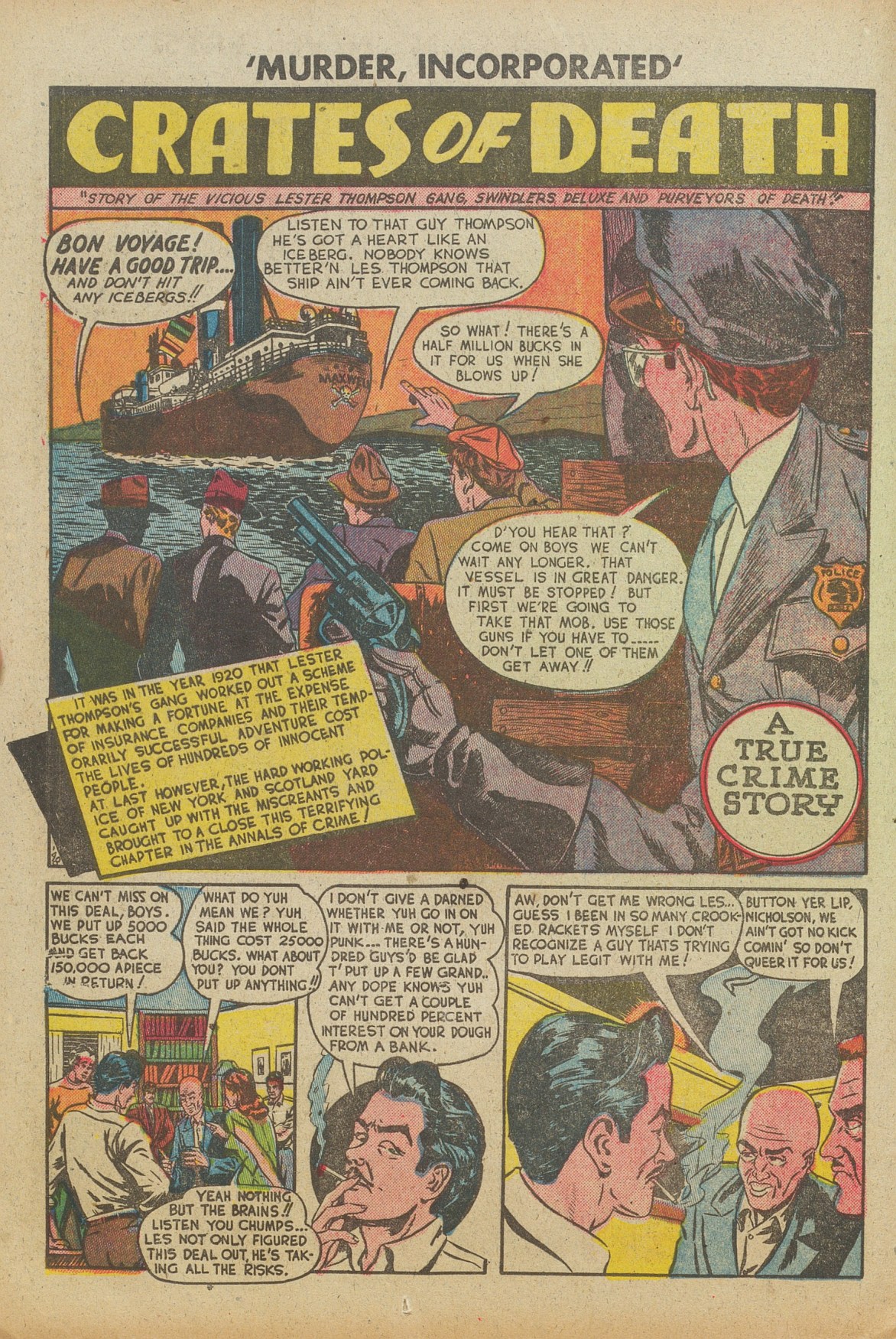 Read online Murder Incorporated (1948) comic -  Issue #9a - 12