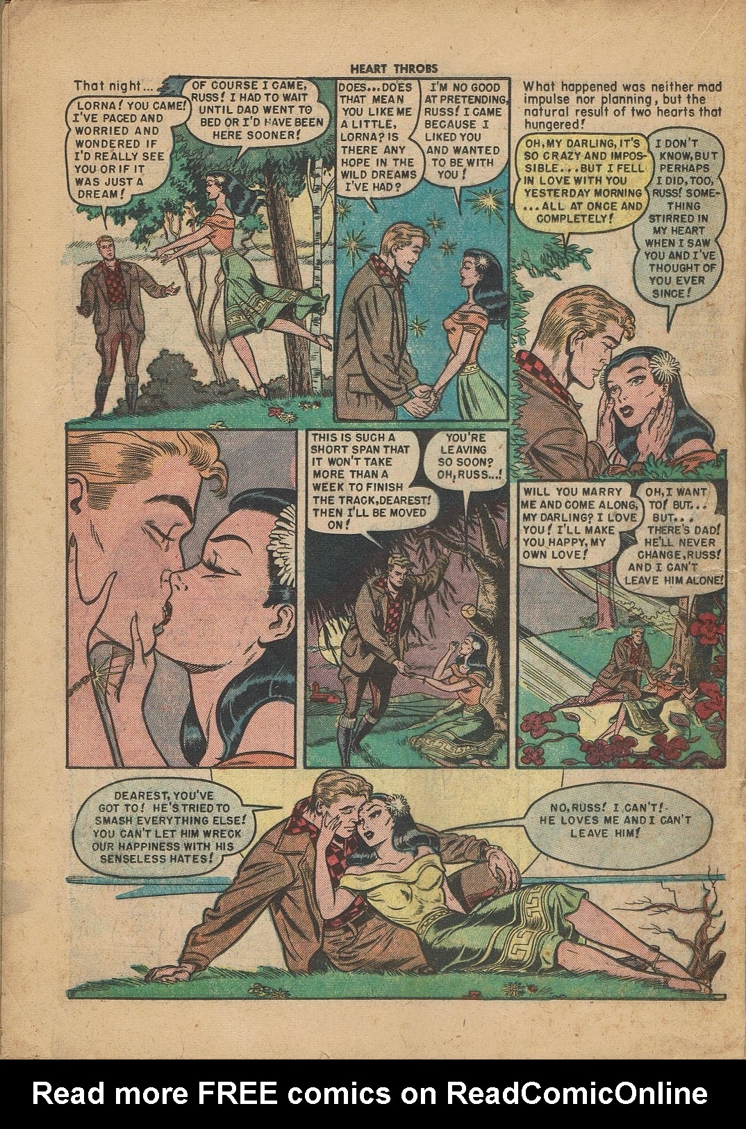 Read online Heart Throbs comic -  Issue #4 - 22
