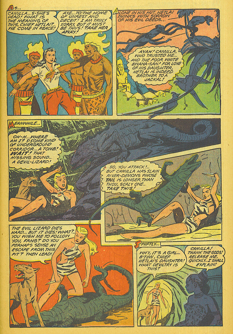 Read online Jungle Comics comic -  Issue #120 - 48