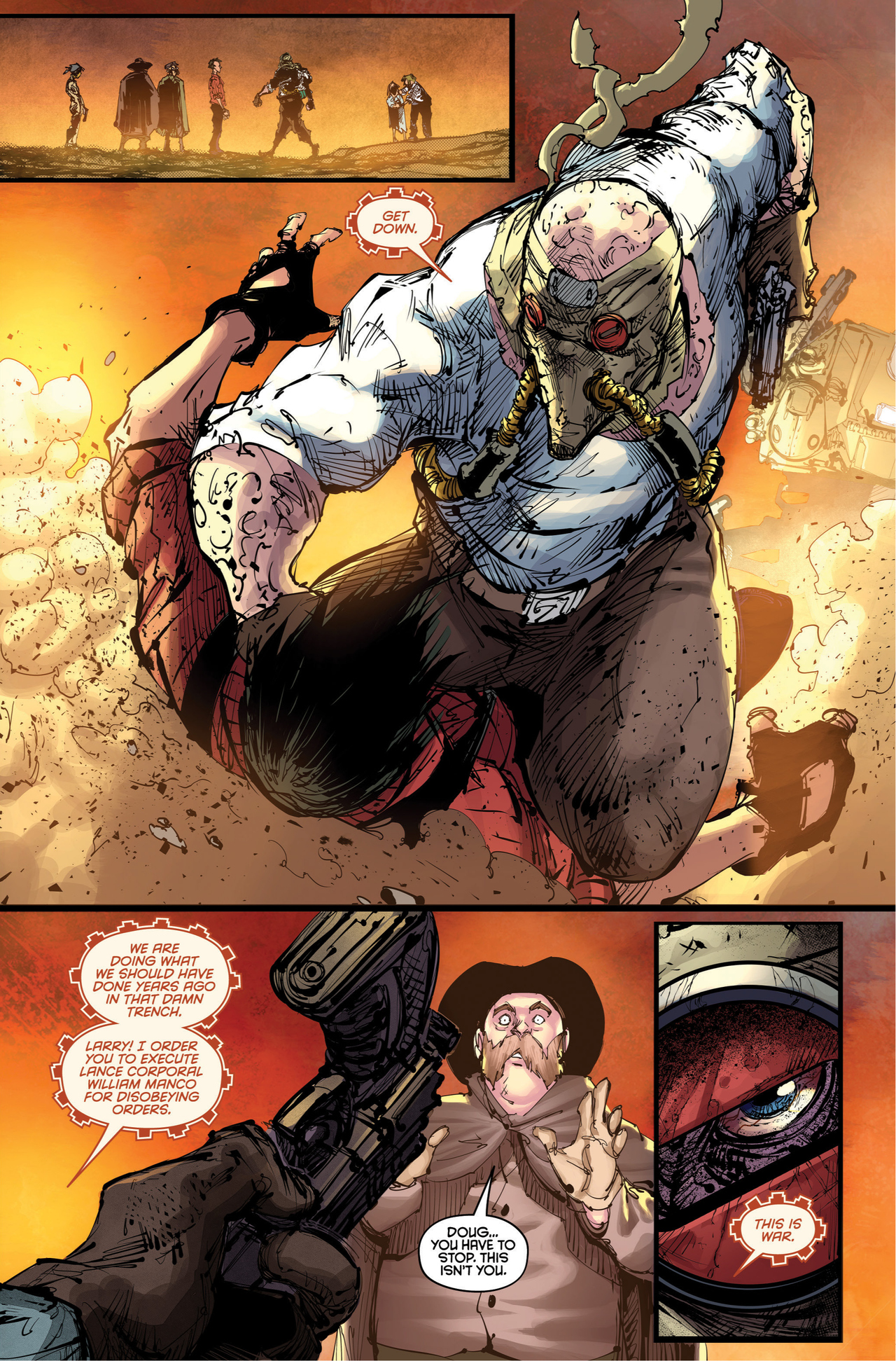 Read online Broken Gargoyles: Sin and Virtue comic -  Issue #3 - 17