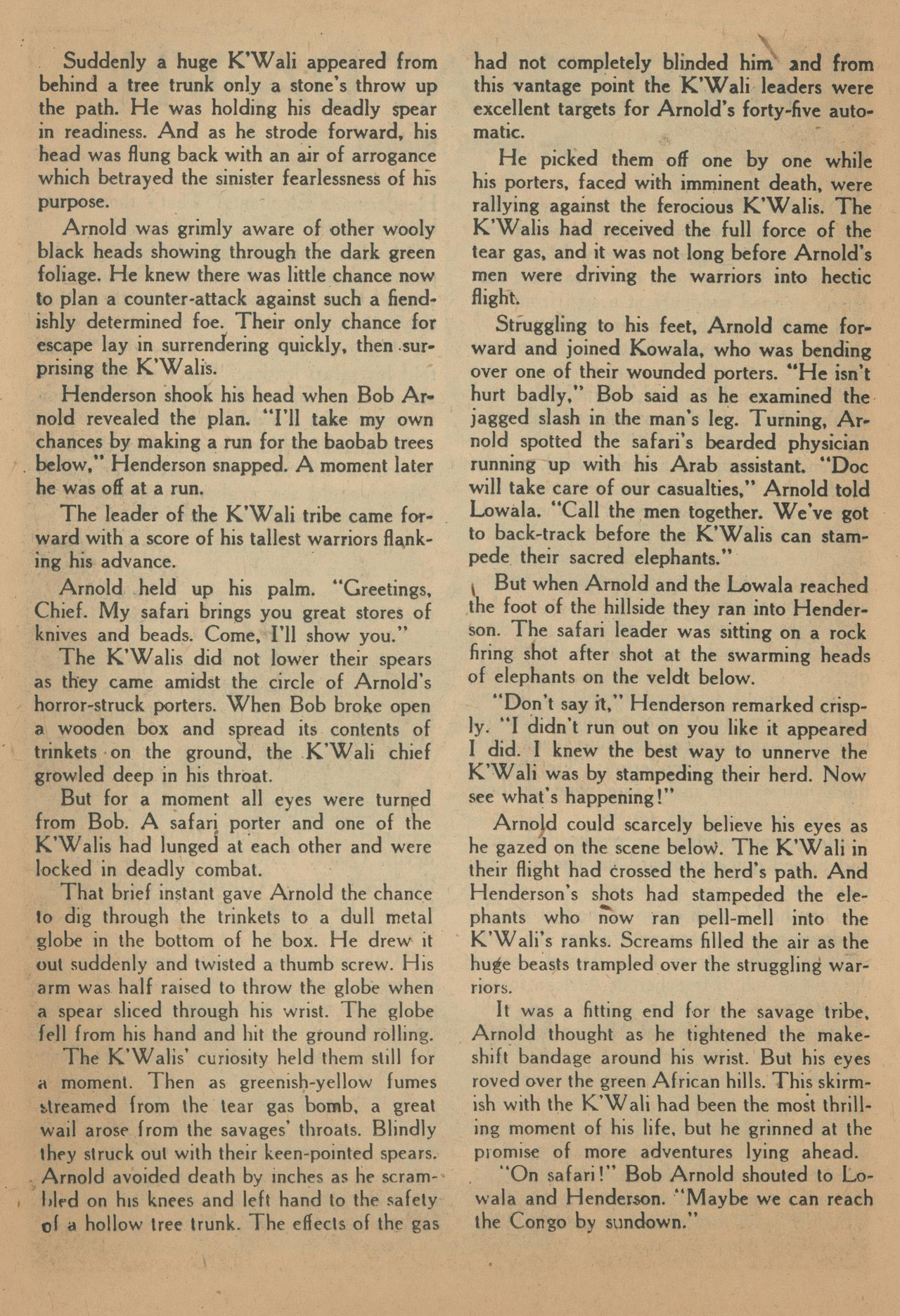 Read online Jungle Comics comic -  Issue #107 - 34