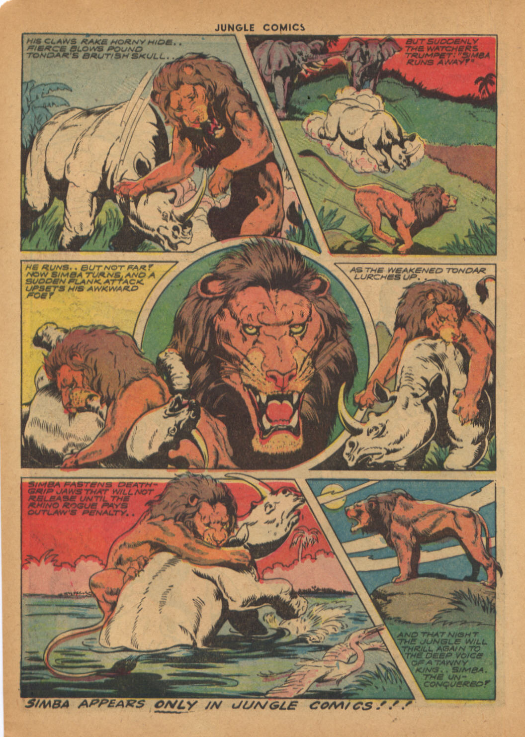 Read online Jungle Comics comic -  Issue #44 - 20