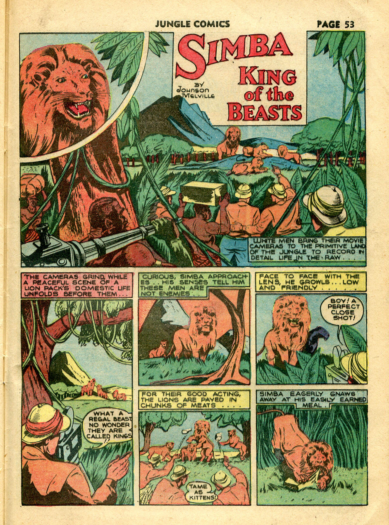 Read online Jungle Comics comic -  Issue #15 - 56