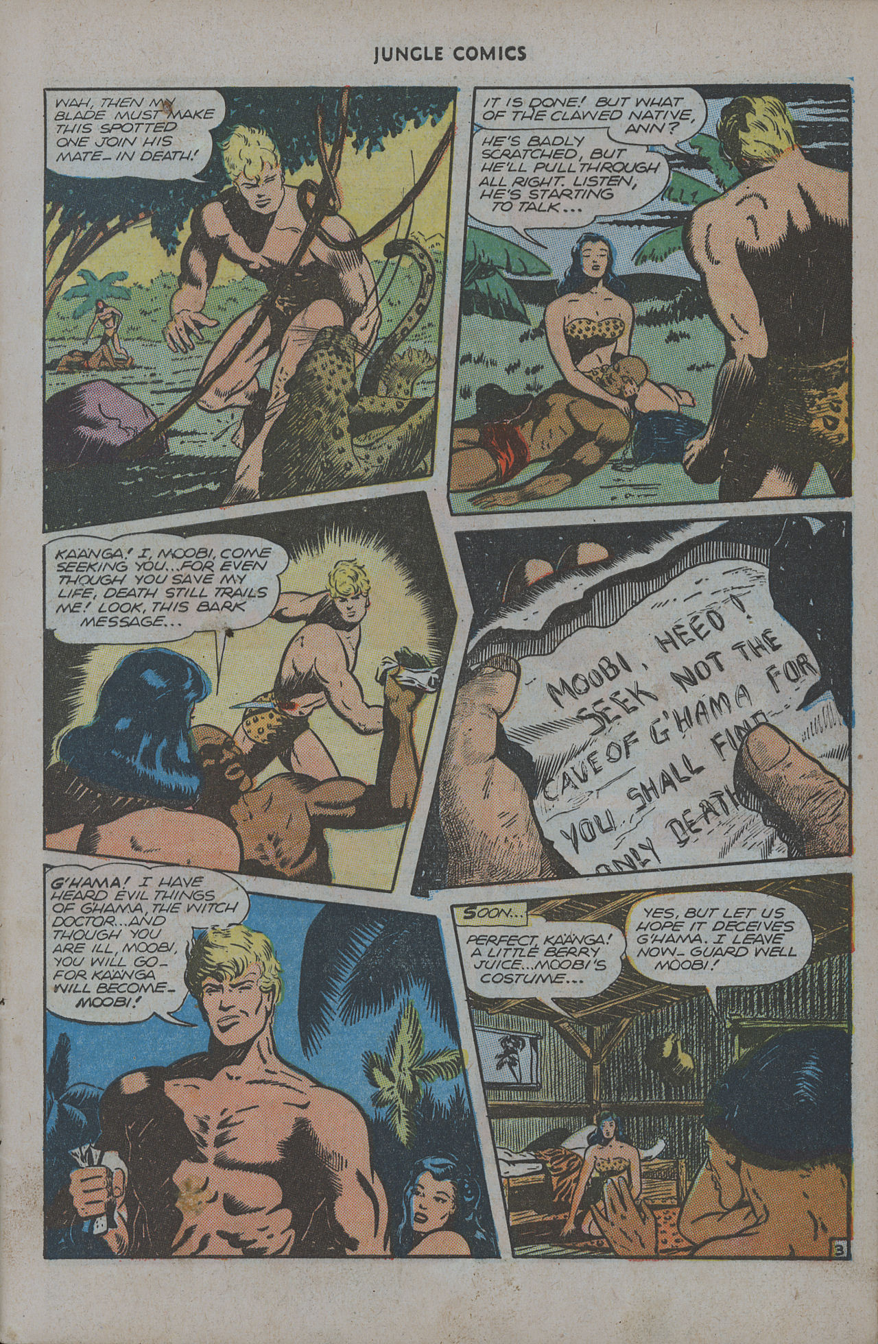 Read online Jungle Comics comic -  Issue #78 - 5