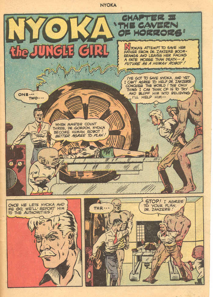 Read online Nyoka the Jungle Girl (1945) comic -  Issue #10 - 43