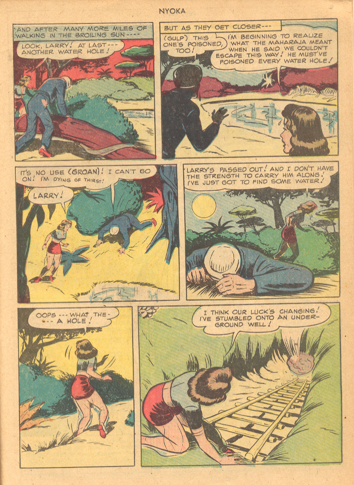Read online Nyoka the Jungle Girl (1945) comic -  Issue #25 - 37