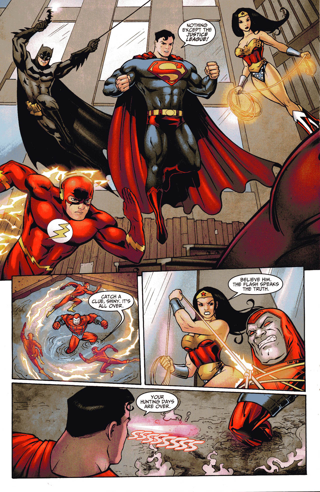 Read online Subway Presents: Justice League comic -  Issue #4 - 6