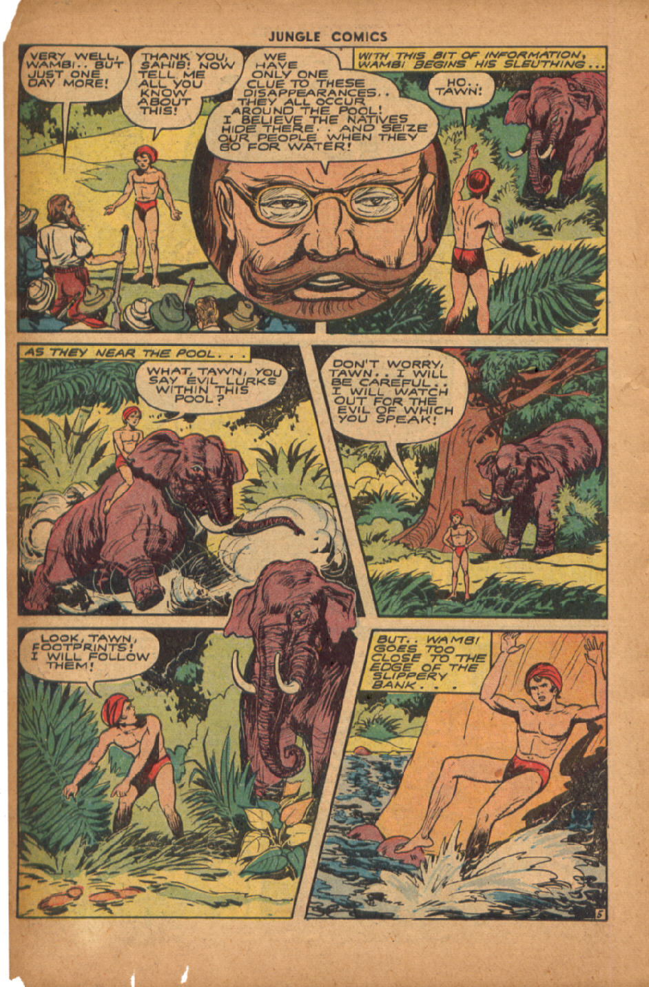 Read online Jungle Comics comic -  Issue #53 - 32