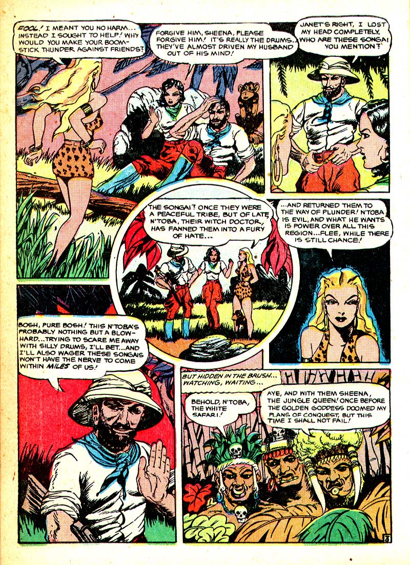 Read online Sheena, Queen of the Jungle (1942) comic -  Issue #8 - 27