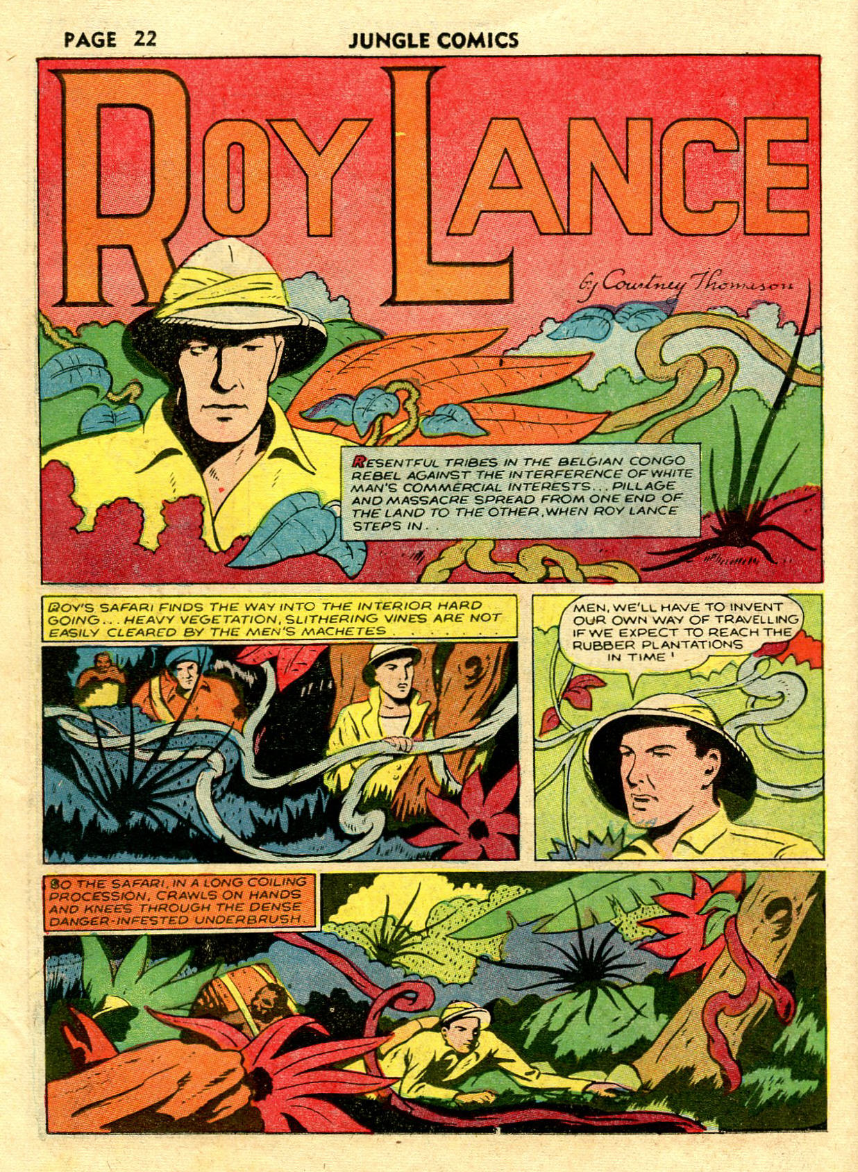 Read online Jungle Comics comic -  Issue #14 - 24
