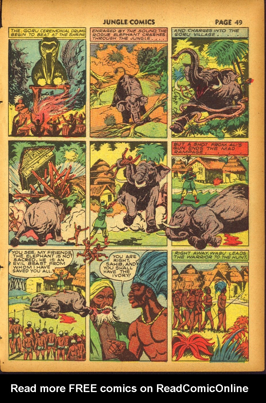 Read online Jungle Comics comic -  Issue #20 - 51