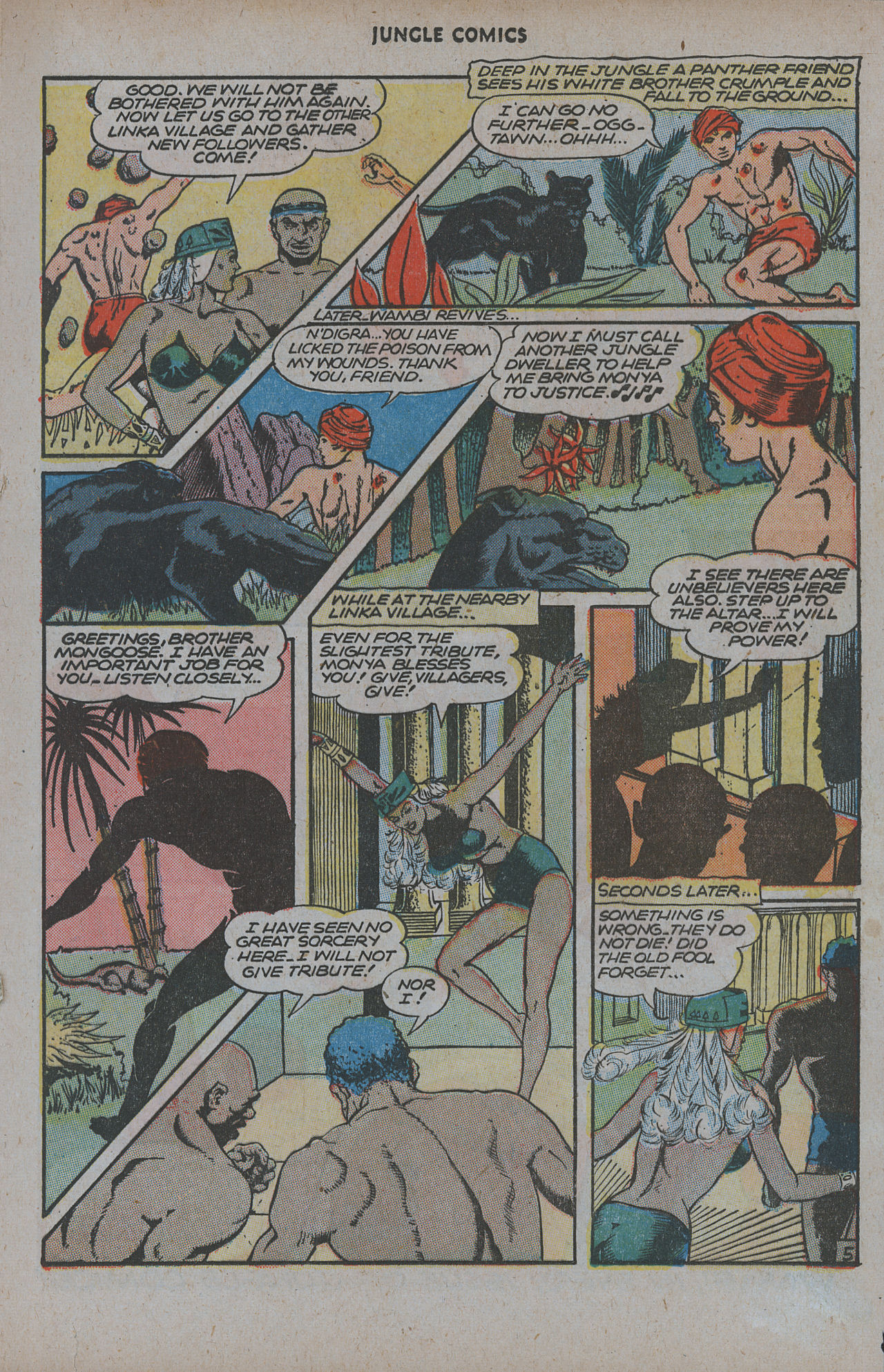 Read online Jungle Comics comic -  Issue #77 - 25