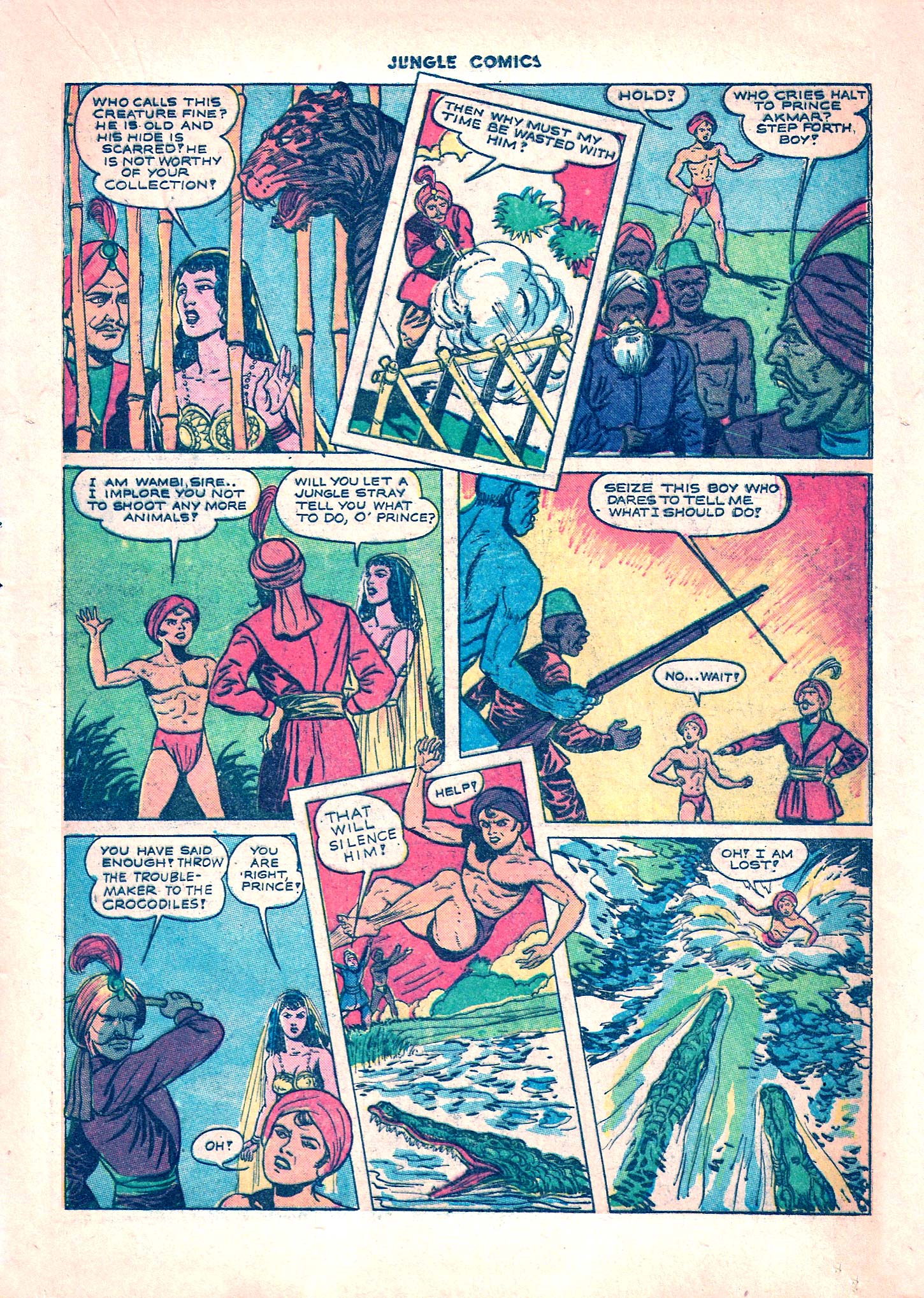 Read online Jungle Comics comic -  Issue #42 - 25