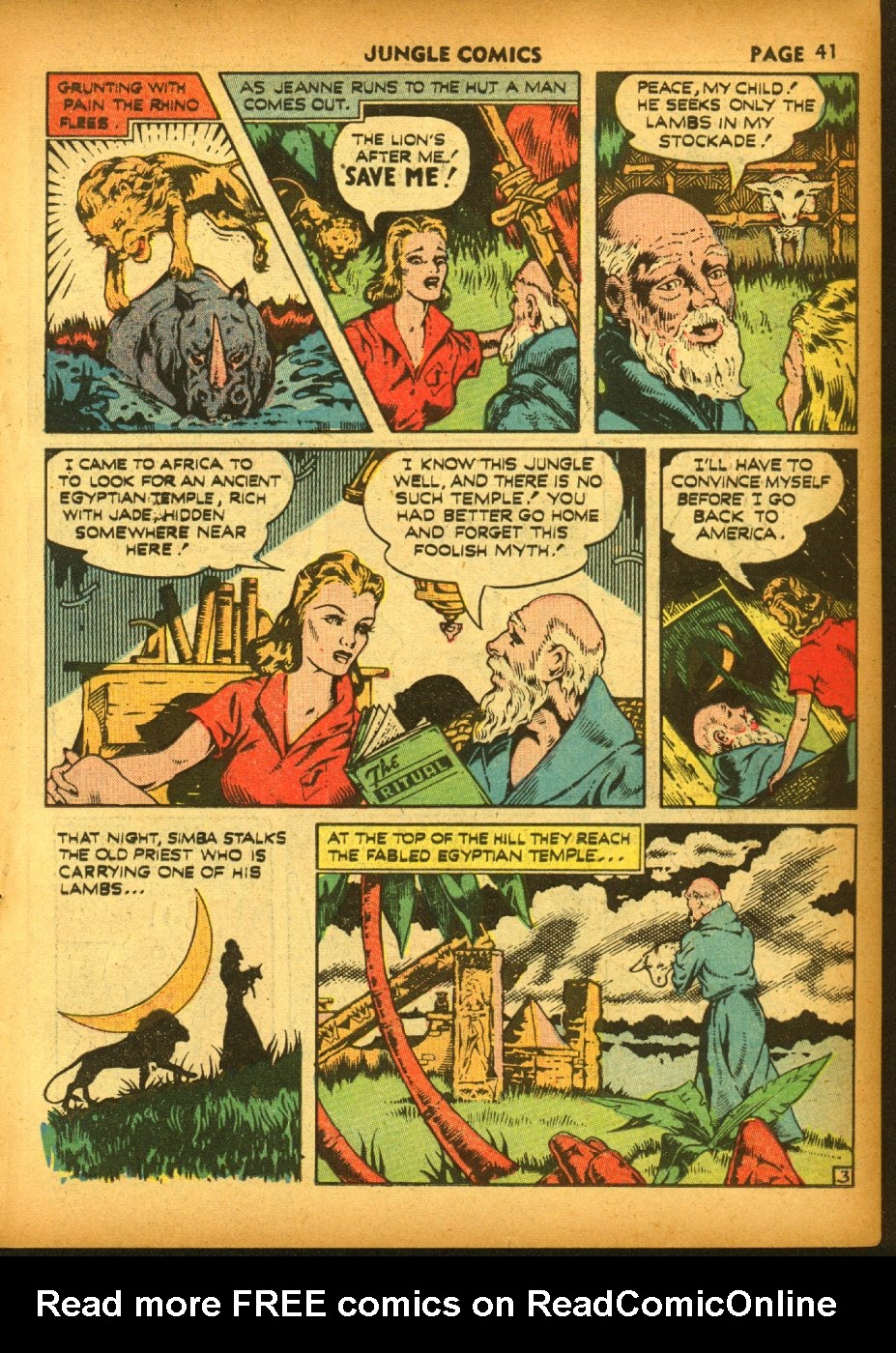 Read online Jungle Comics comic -  Issue #20 - 43