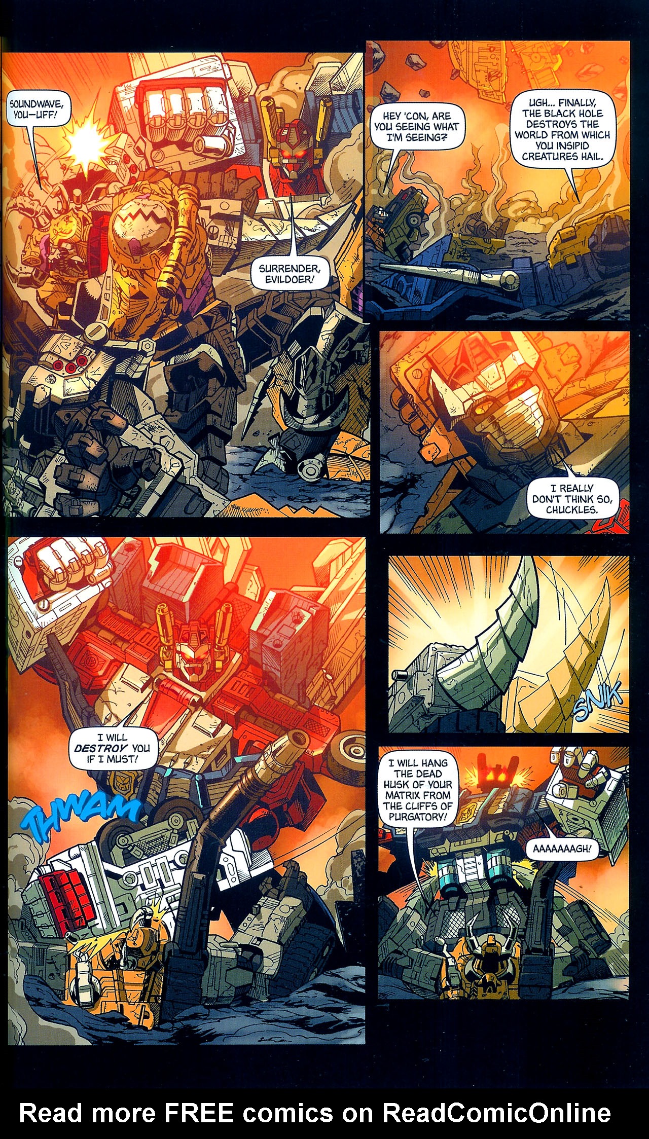 Read online Transformers: Cybertron: Balancing Act comic -  Issue # TPB - 73