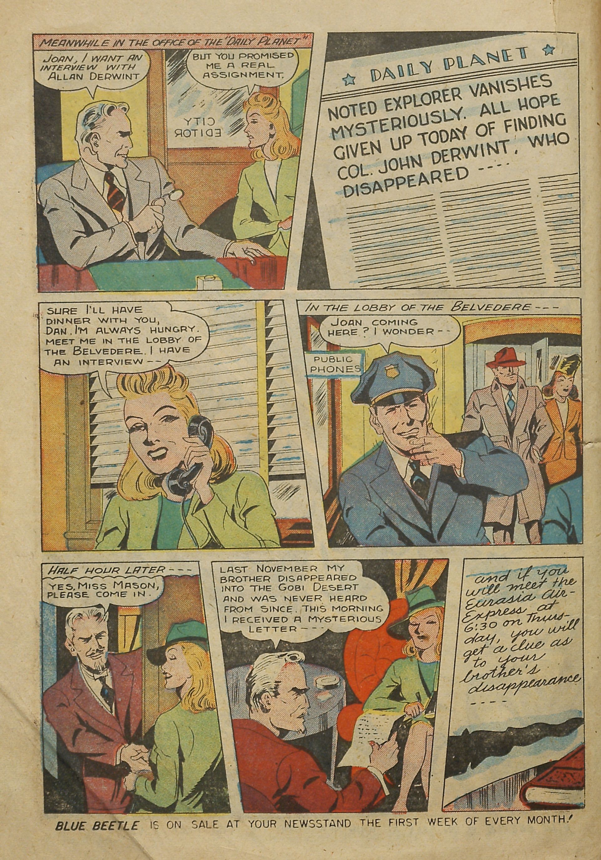 Read online The Blue Beetle comic -  Issue #45 - 18