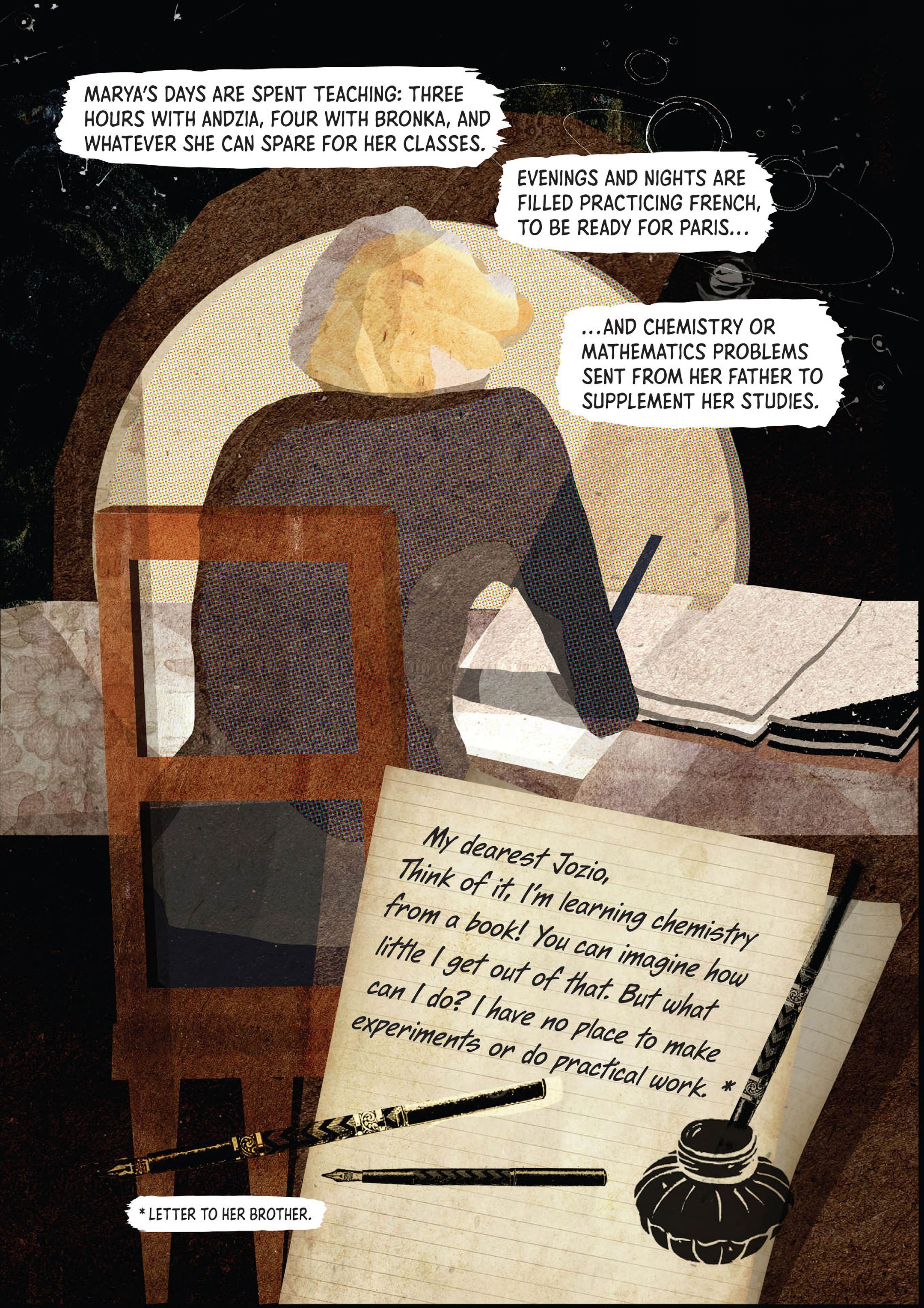 Read online Marie Curie: A Quest For Light comic -  Issue # TPB - 42
