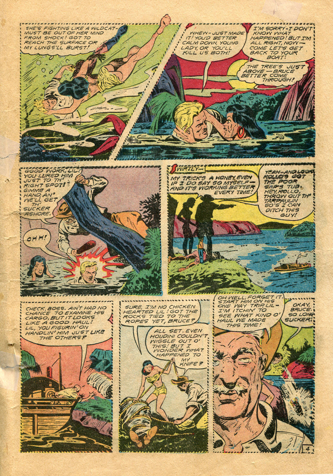 Read online Jungle Comics comic -  Issue #105 - 42