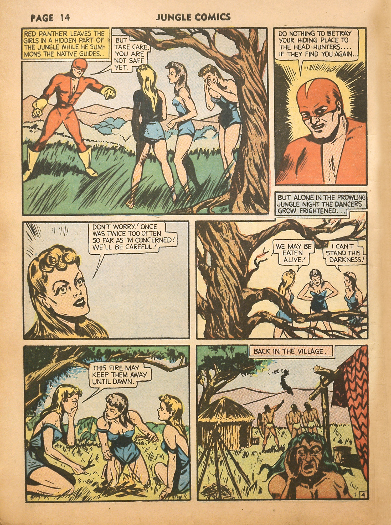 Read online Jungle Comics comic -  Issue #16 - 16