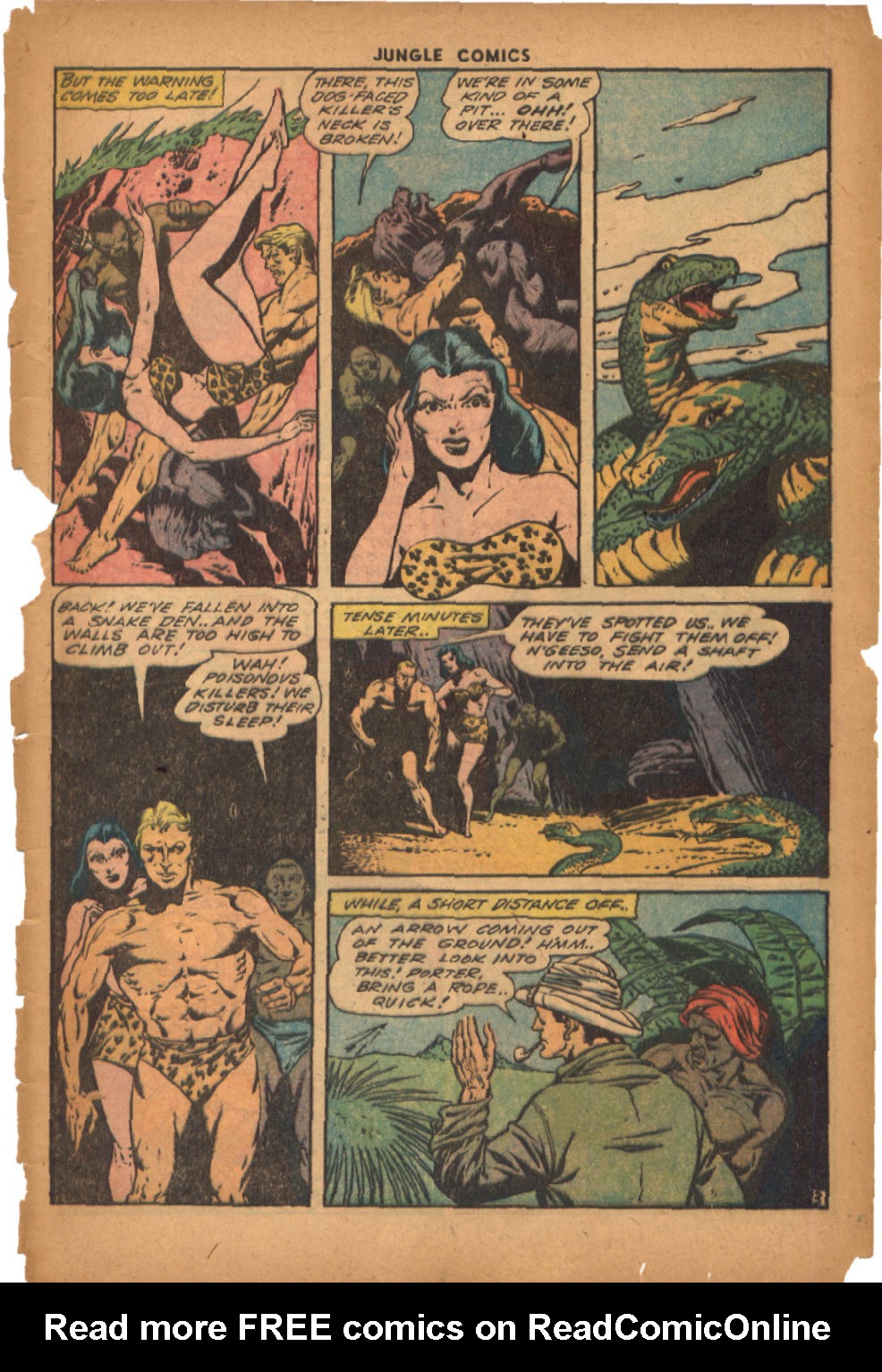 Read online Jungle Comics comic -  Issue #53 - 5