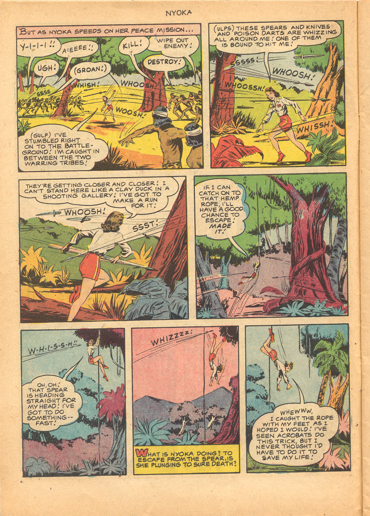 Read online Nyoka the Jungle Girl (1945) comic -  Issue #59 - 6