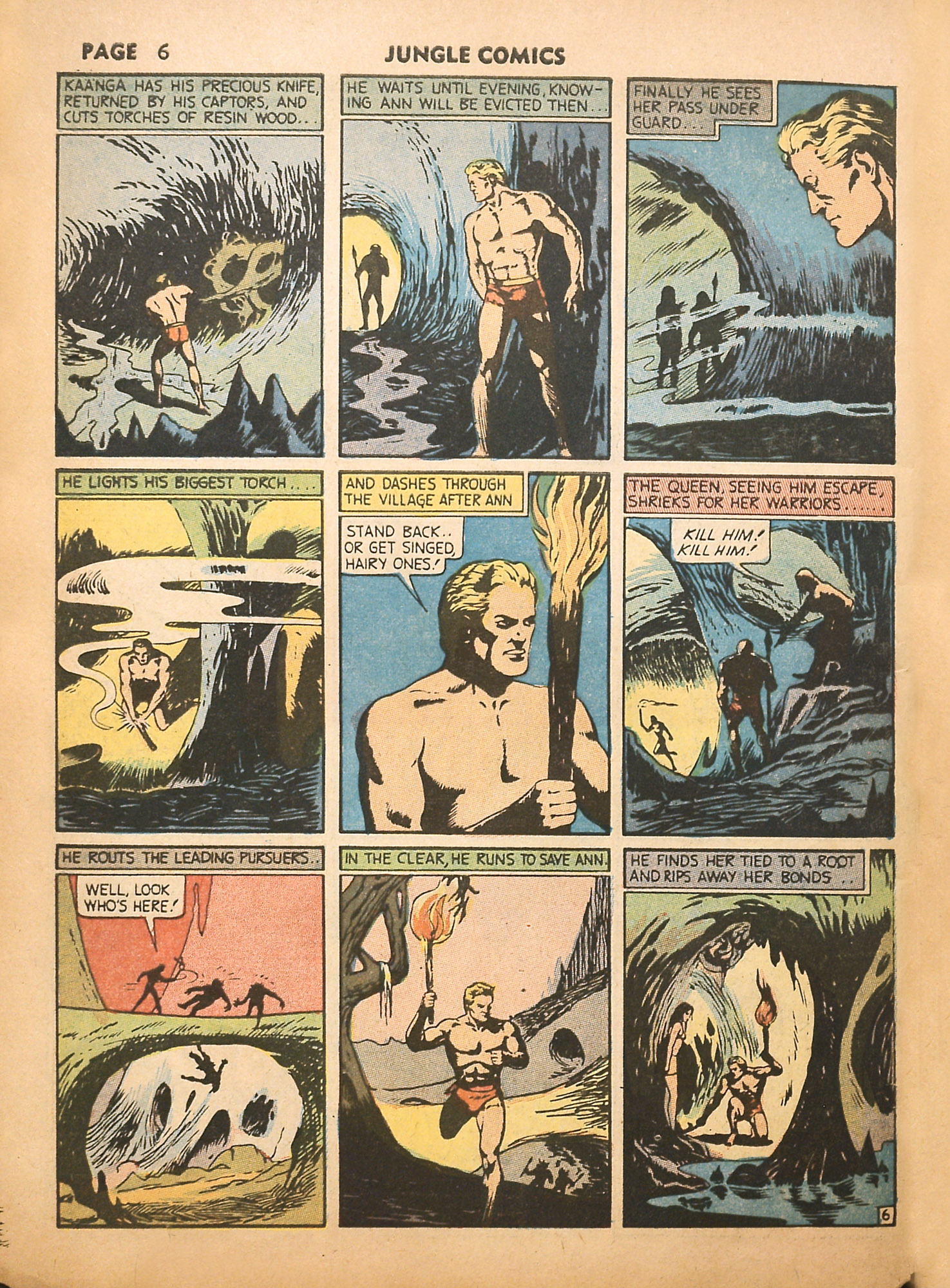 Read online Jungle Comics comic -  Issue #16 - 8