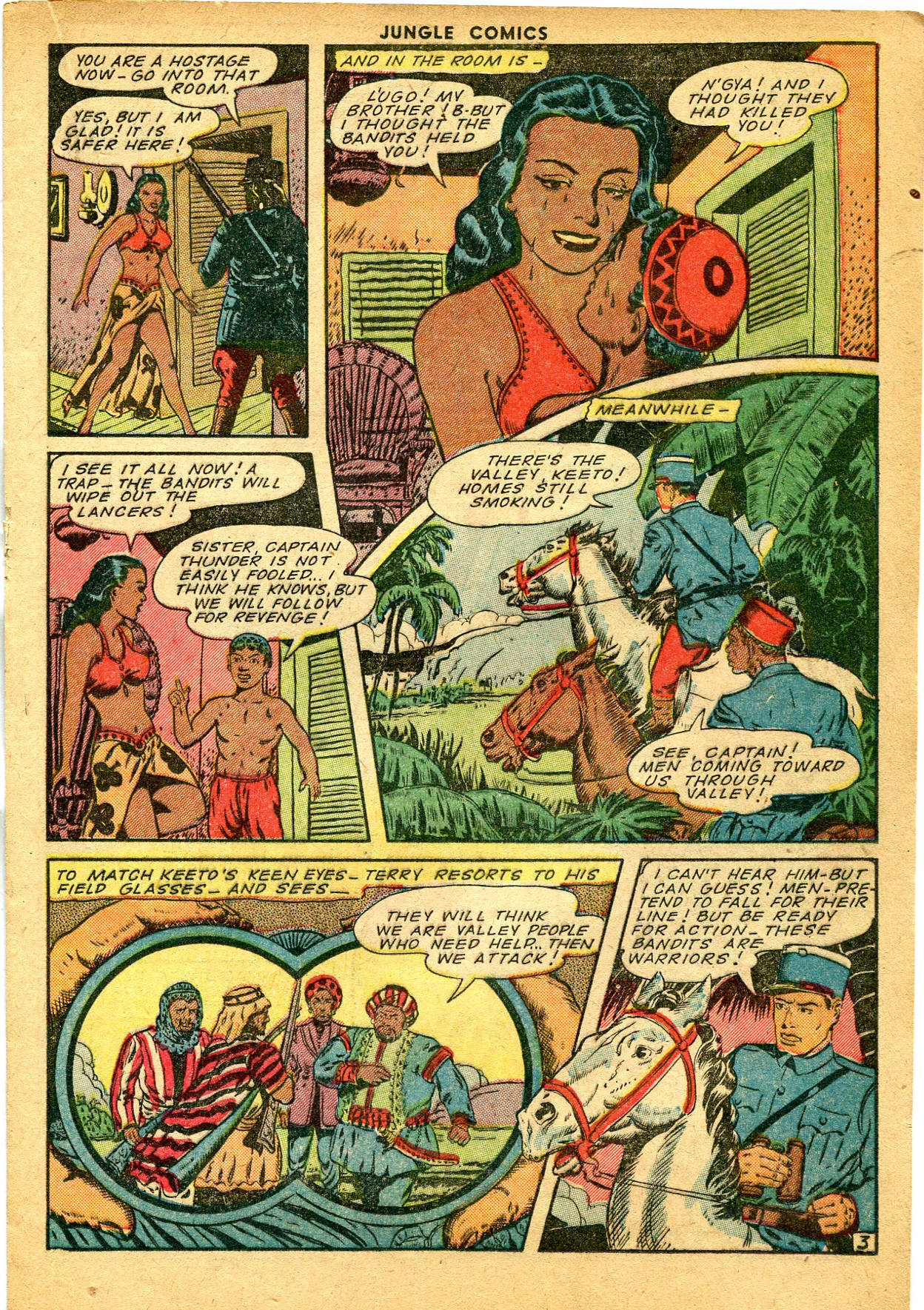 Read online Jungle Comics comic -  Issue #65 - 25