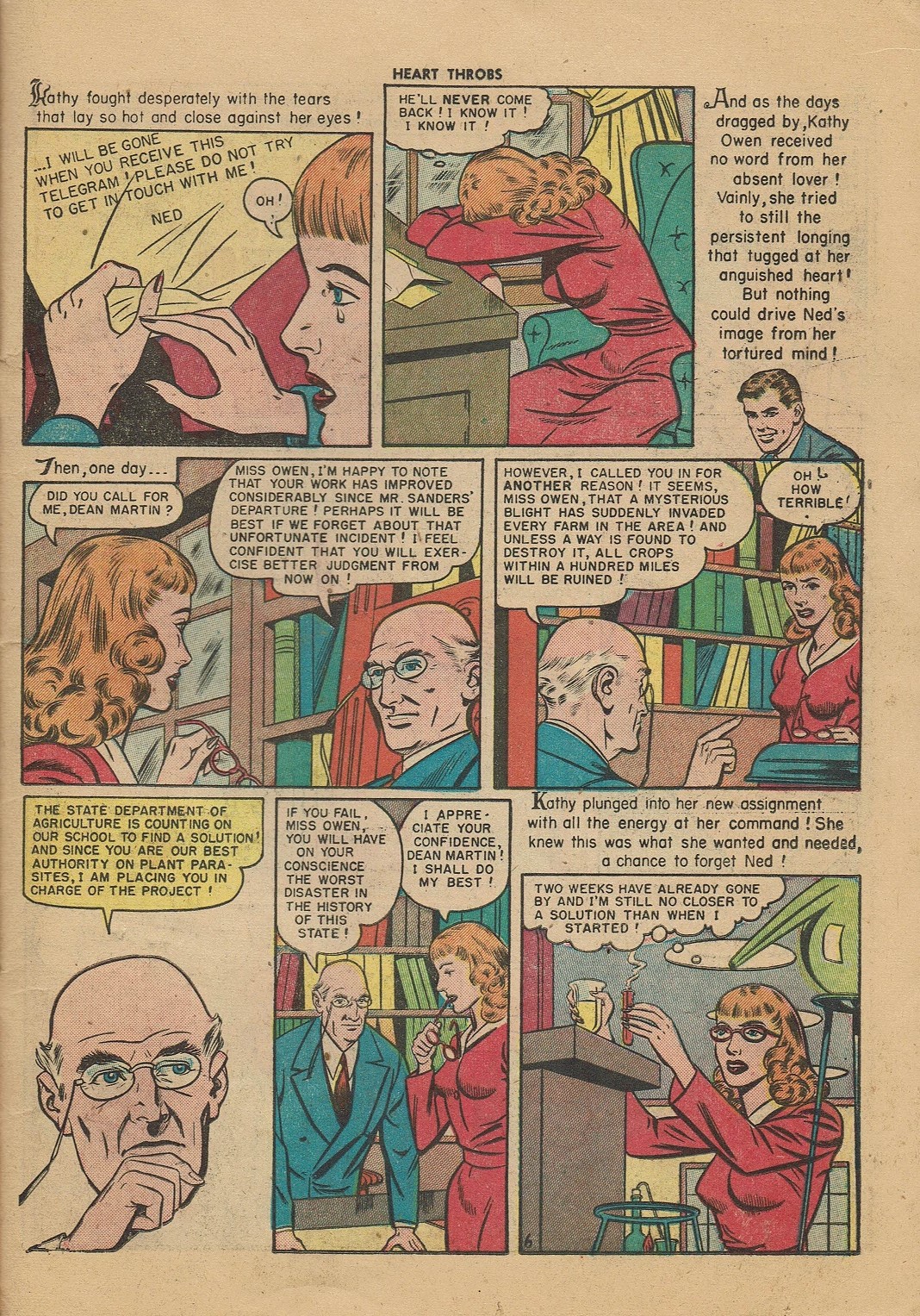 Read online Heart Throbs comic -  Issue #6 - 23