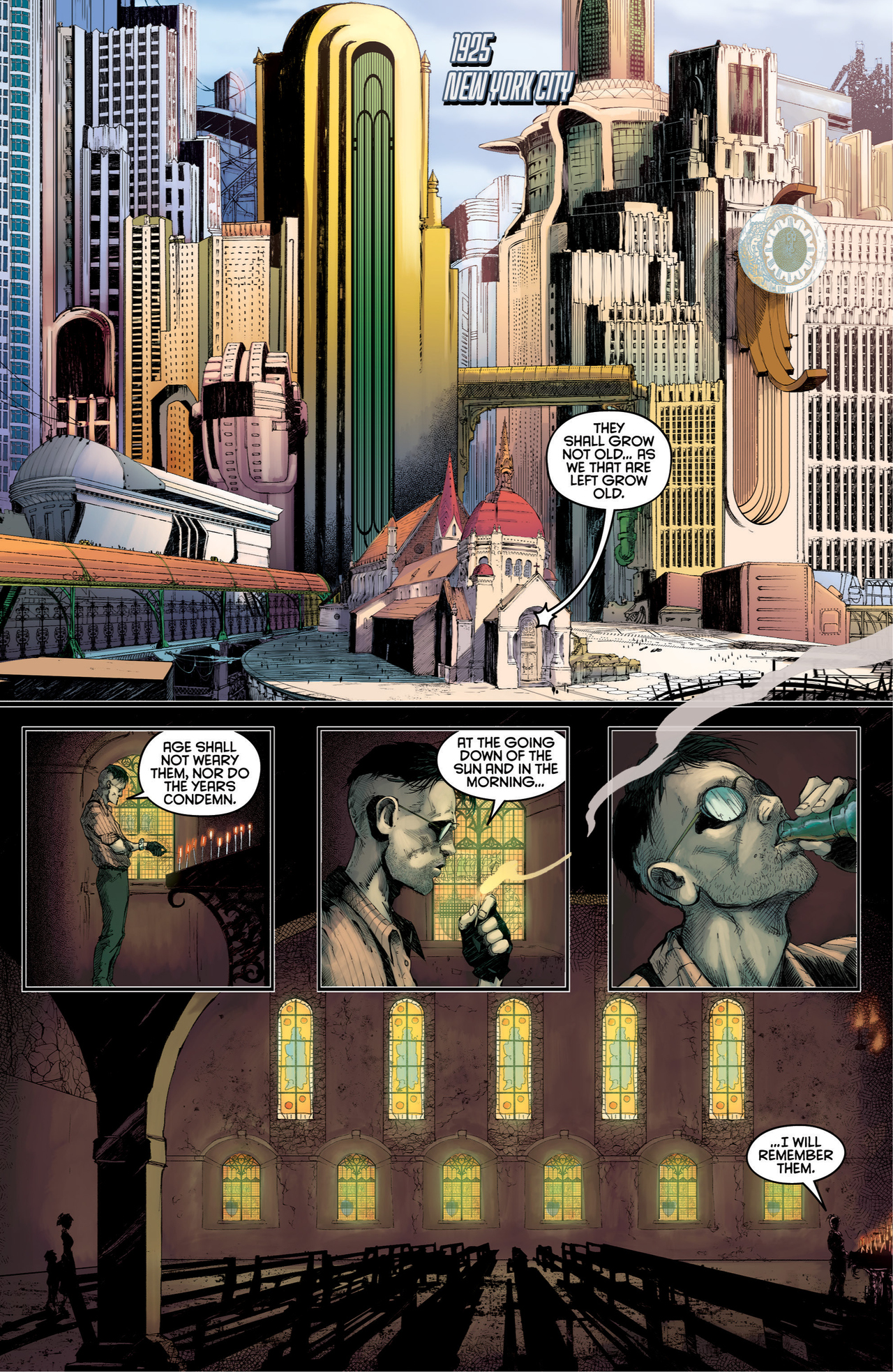 Read online Broken Gargoyles comic -  Issue #1 - 3