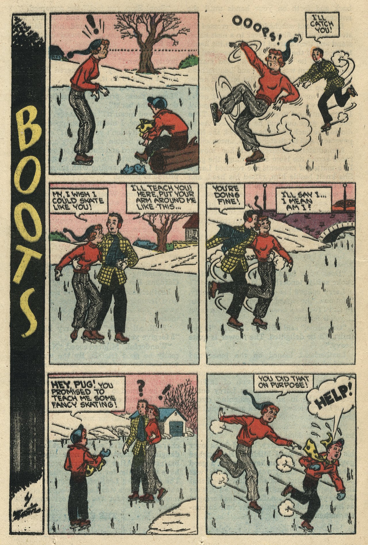 Read online Boots and Her Buddies (1955) comic -  Issue #2 - 22