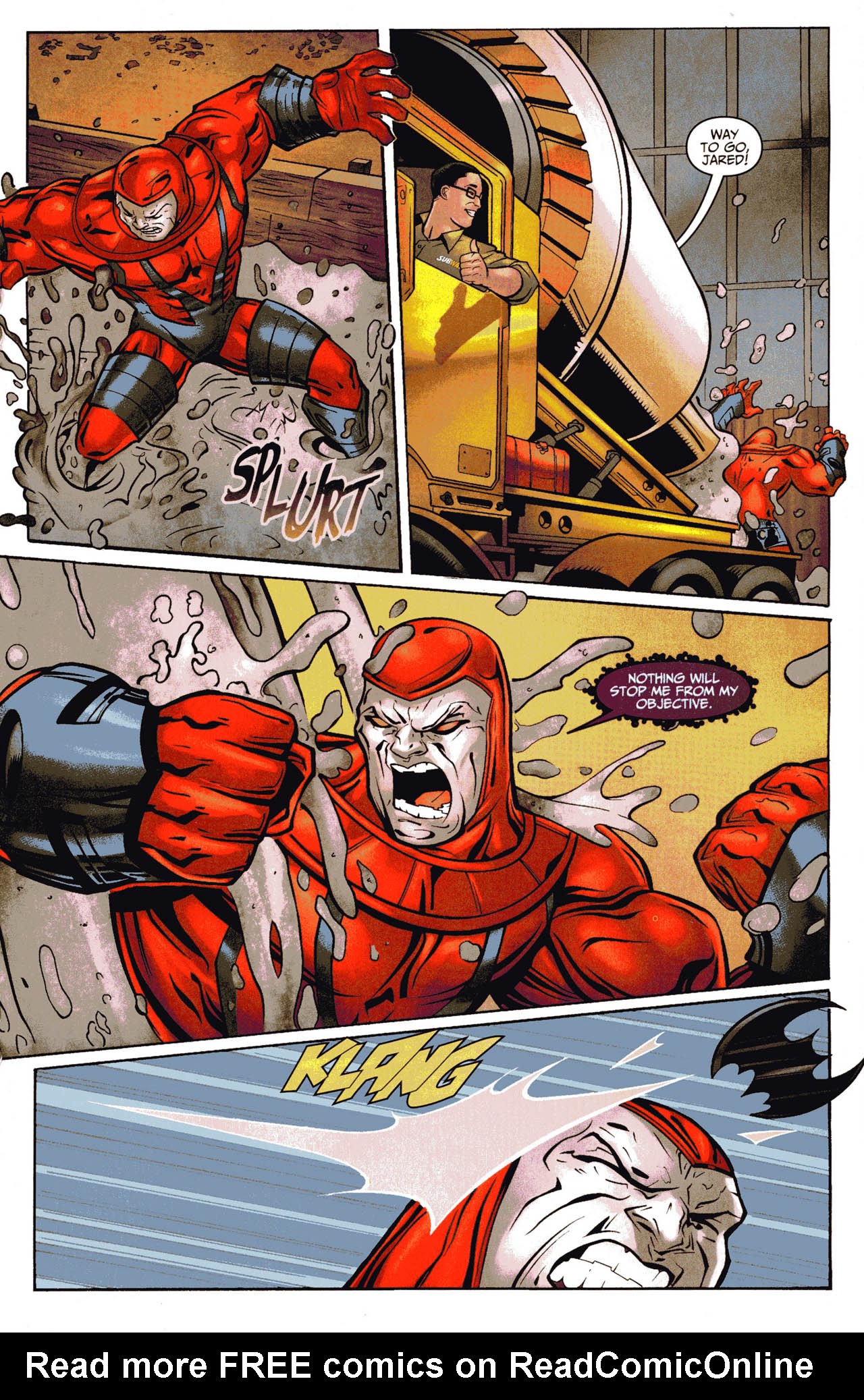 Read online Subway Presents: Justice League comic -  Issue #4 - 5