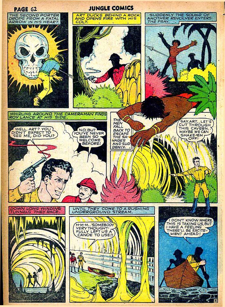 Read online Jungle Comics comic -  Issue #21 - 64
