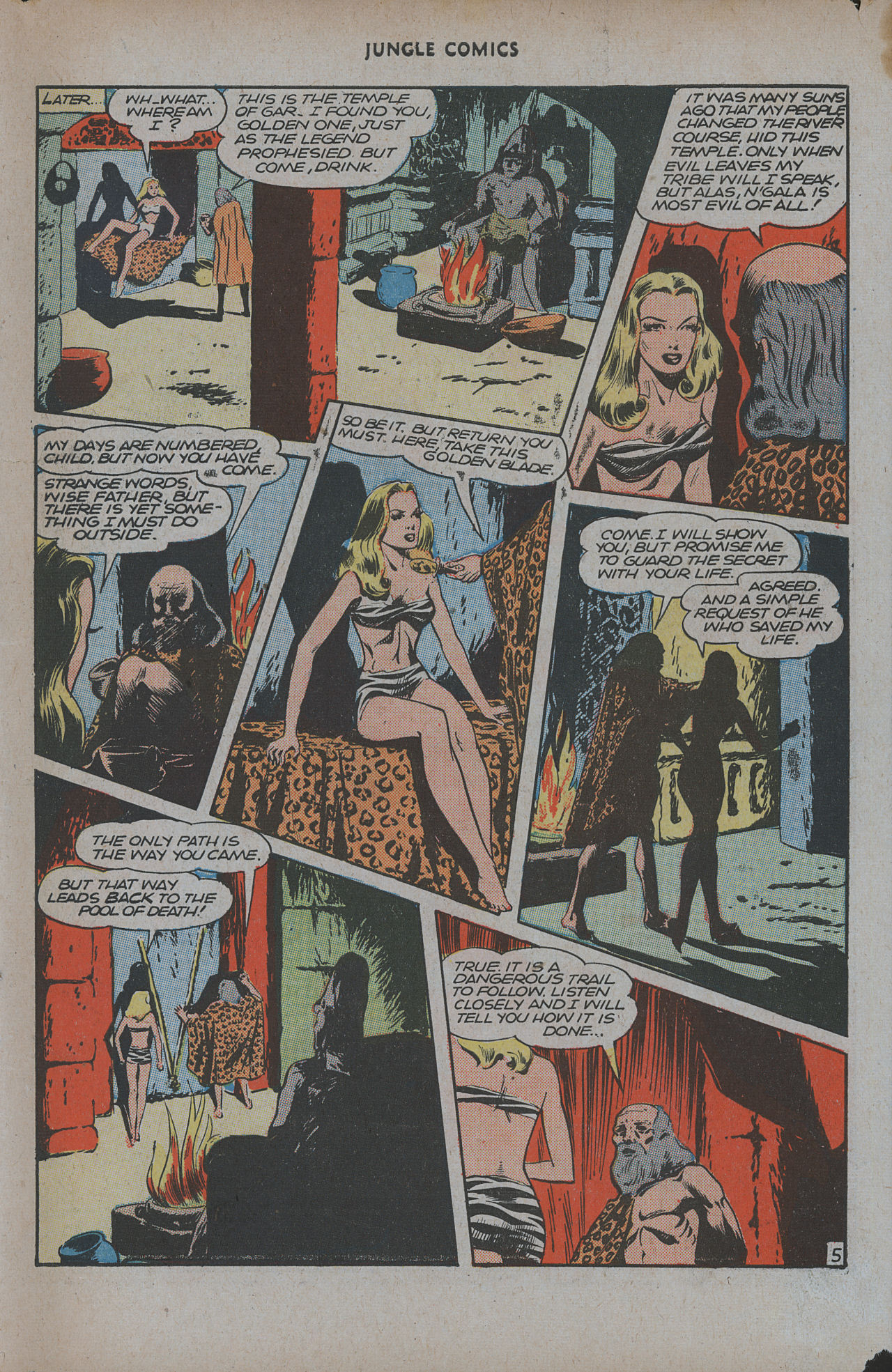 Read online Jungle Comics comic -  Issue #77 - 47