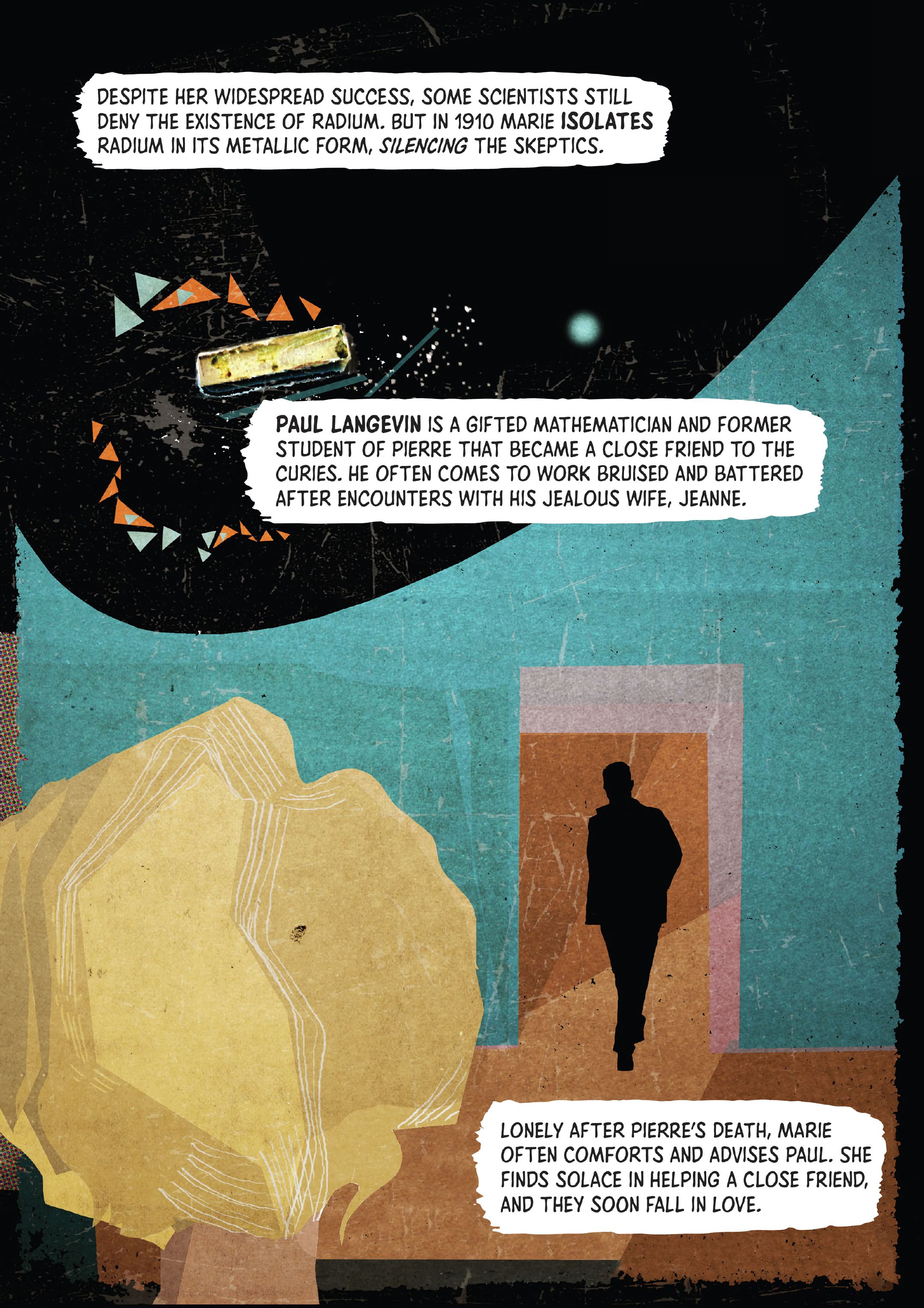 Read online Marie Curie: A Quest For Light comic -  Issue # TPB - 116